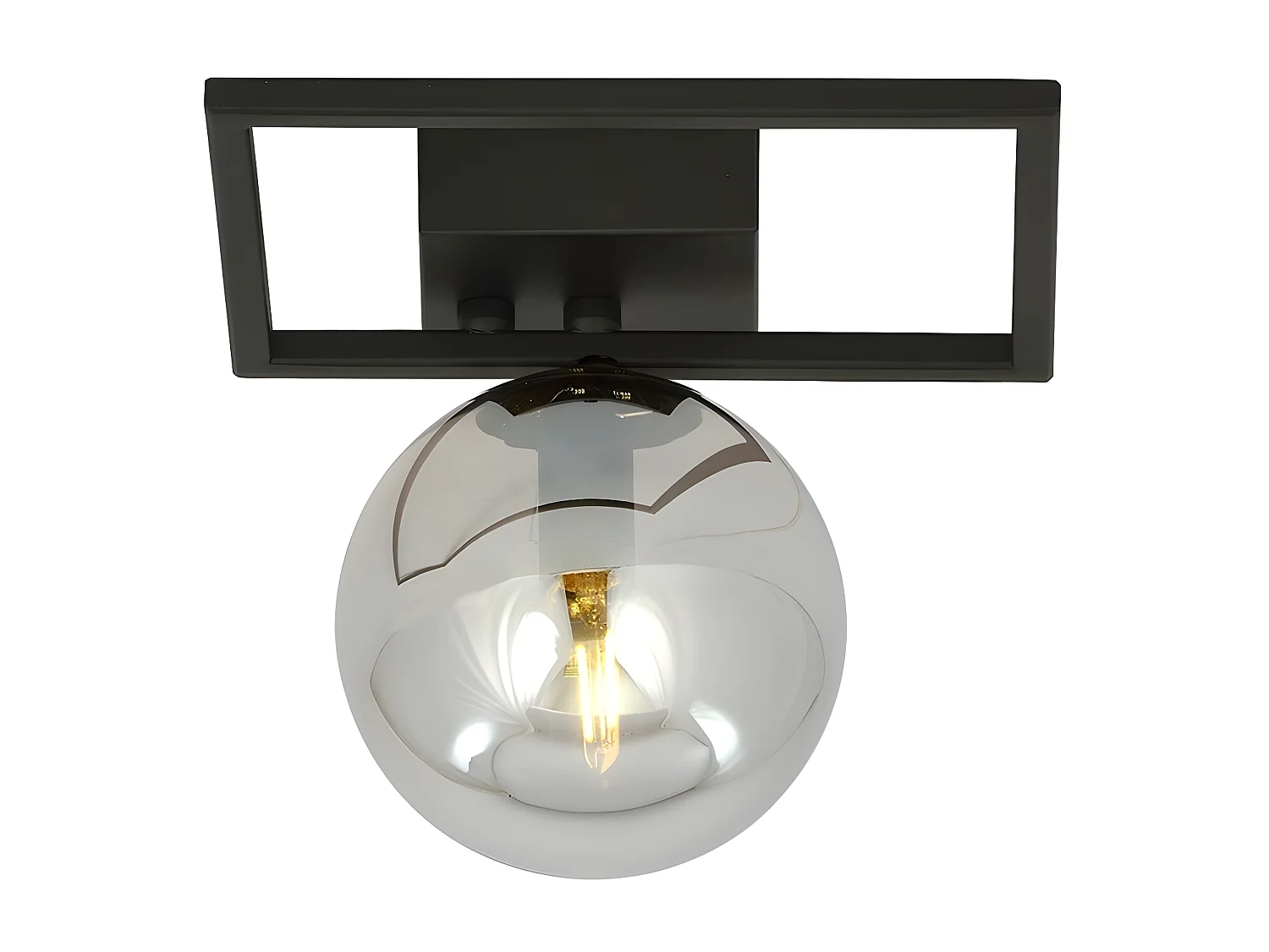 Plafondlamp Imago 10, Zwart, 20x21x18 cm, Seven Design