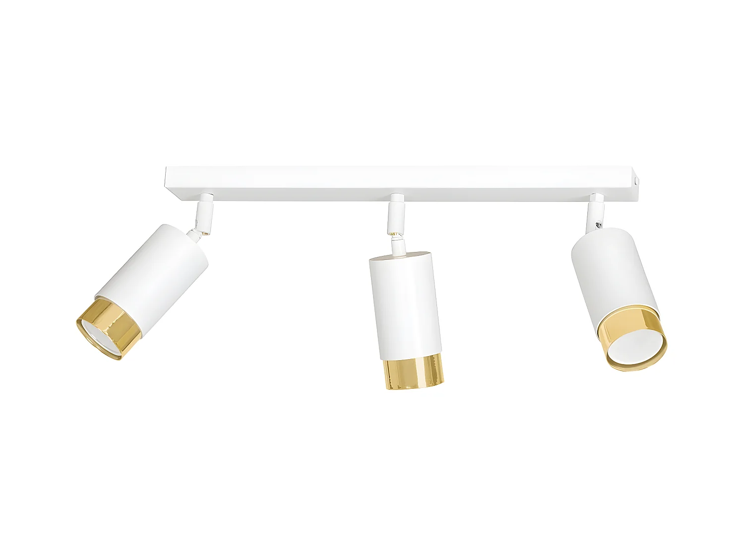 Plafonnier Hiro, Blanc, 45x19x6 cm, Seven Design