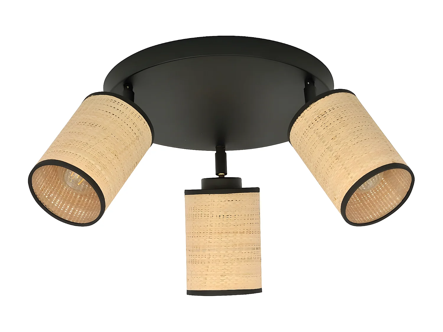 Candeeiro de Teto Ioga, Castanho, 50x24x30 cm, Epikasa