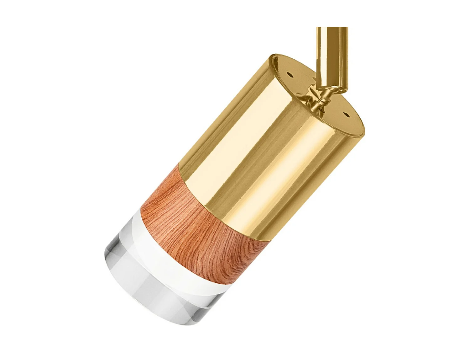 Candeeiro de Teto Aurora, Ouro, 117x19x19 cm, EPIKASA