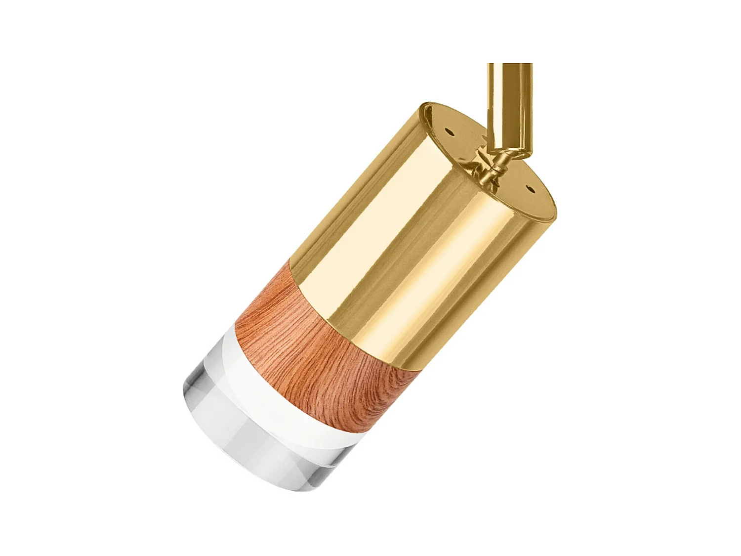 Plafondlamp Aurora, Goud, 117x19x19 cm, EPIKASA