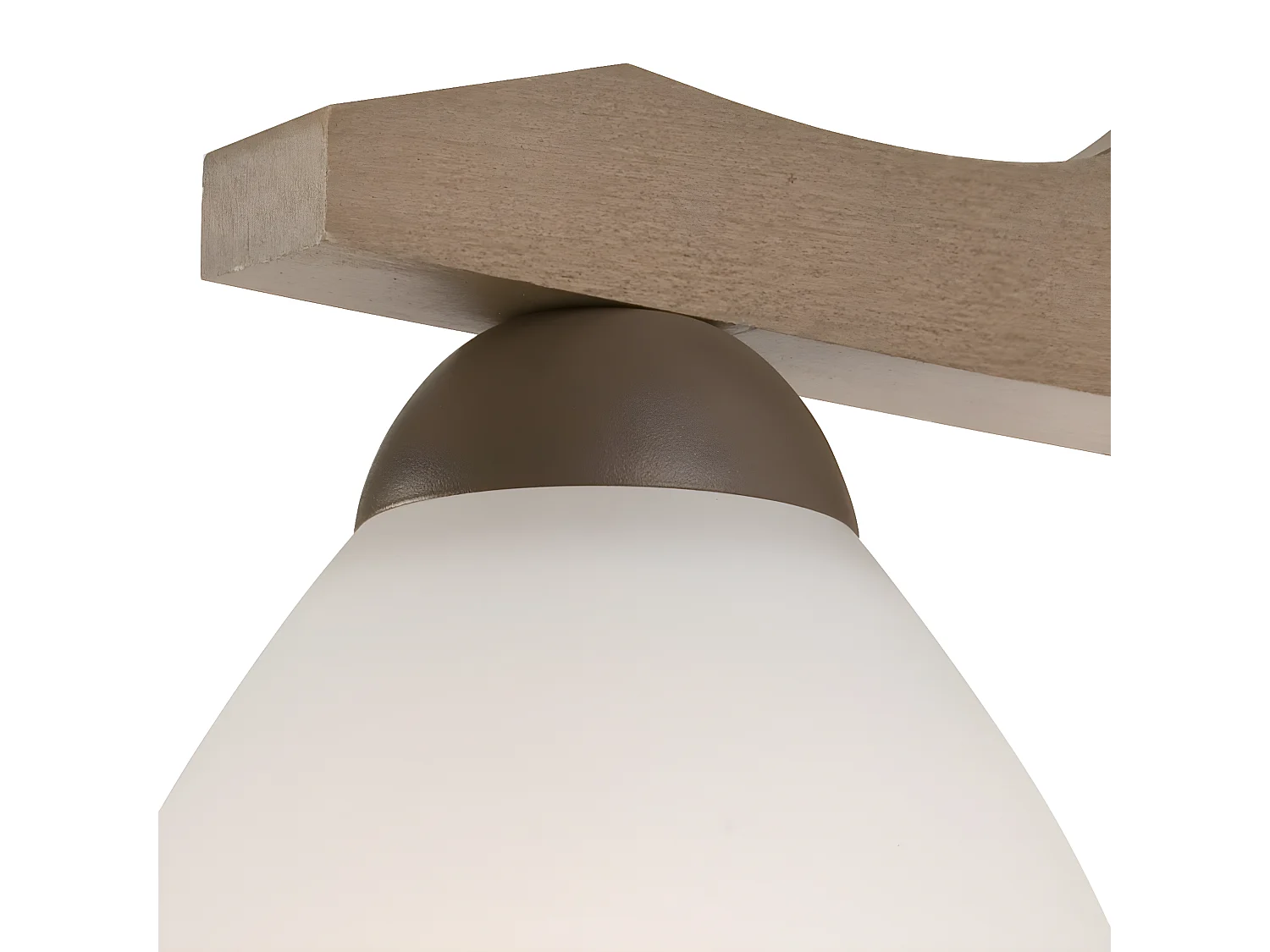 Plafondlamp Adriano, Bruin, 36x36x21 cm, EPIKASA