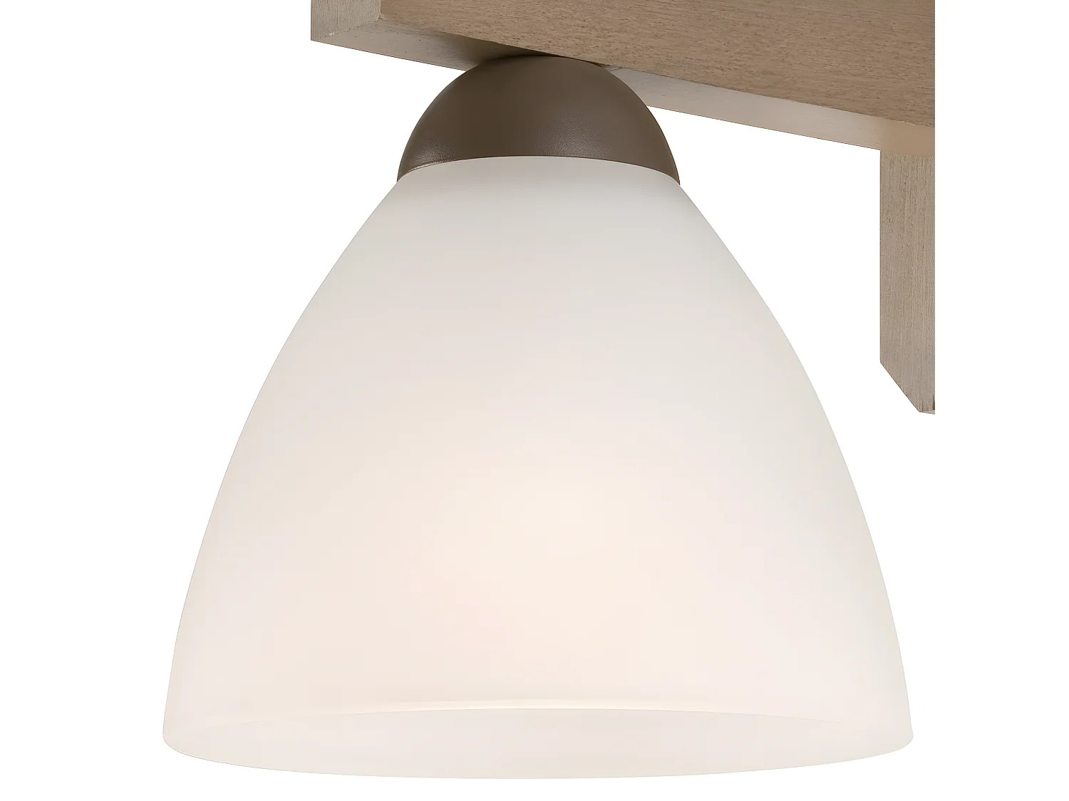 Plafondlamp Adriano, Bruin, 36x36x21 cm, EPIKASA