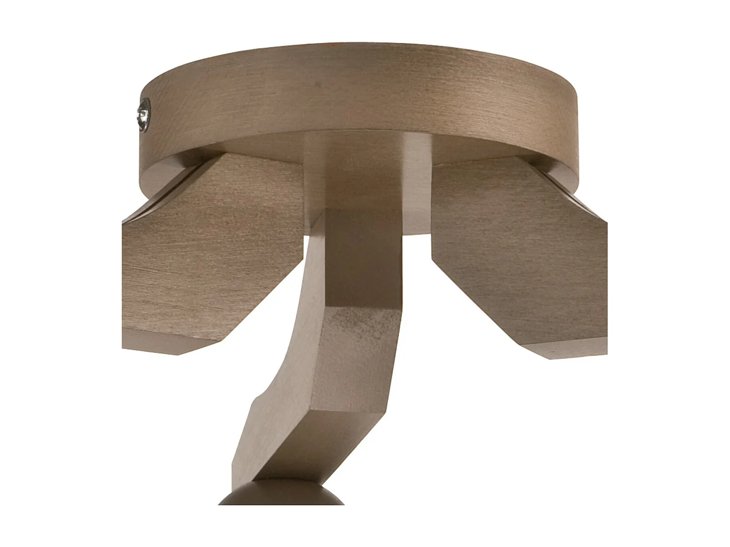 Plafondlamp Adriano, Bruin, 36x36x21 cm, EPIKASA