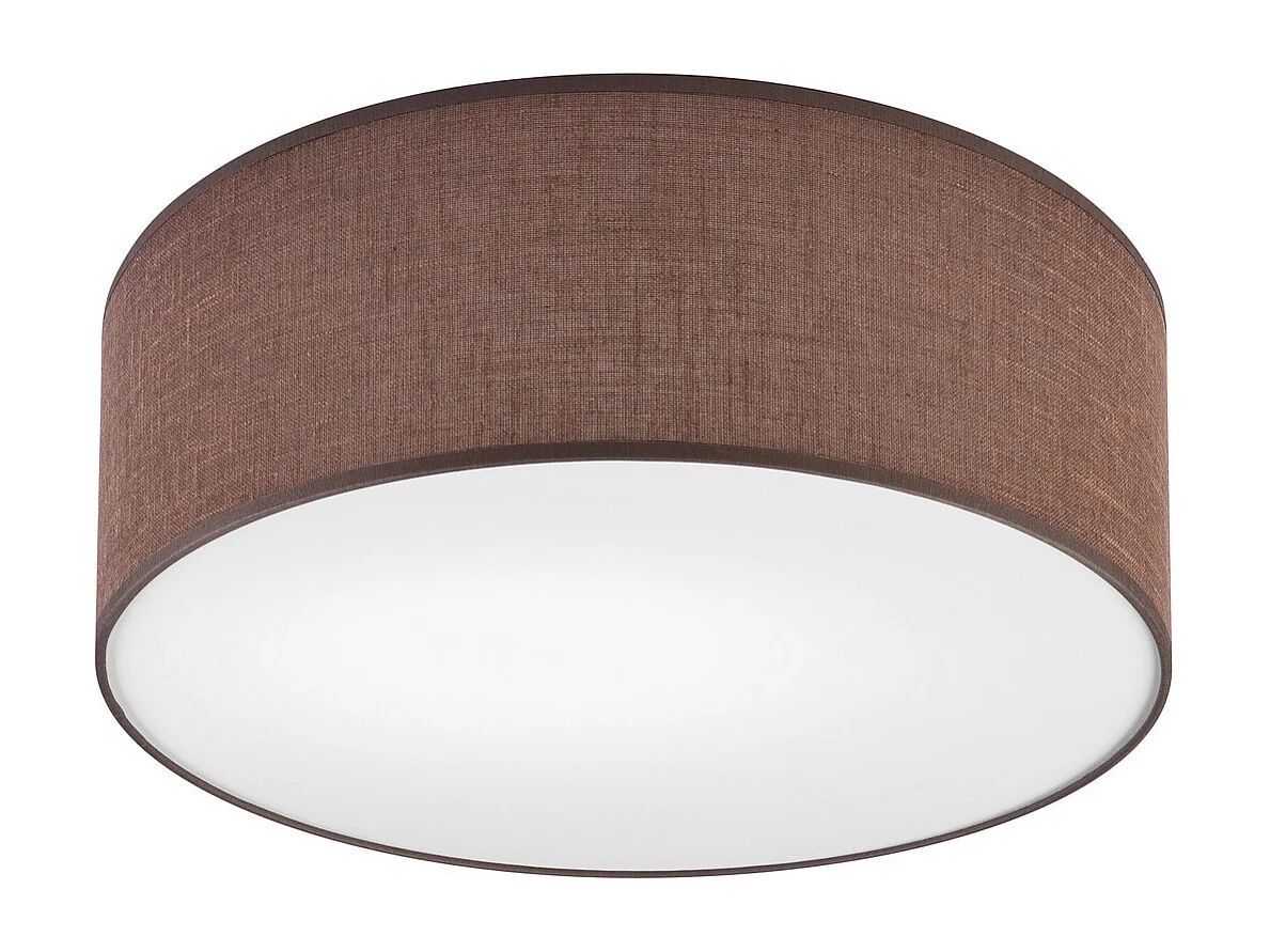 Candeeiro de Teto Vivian, Castanho, 35x35x13 cm, Seven Design