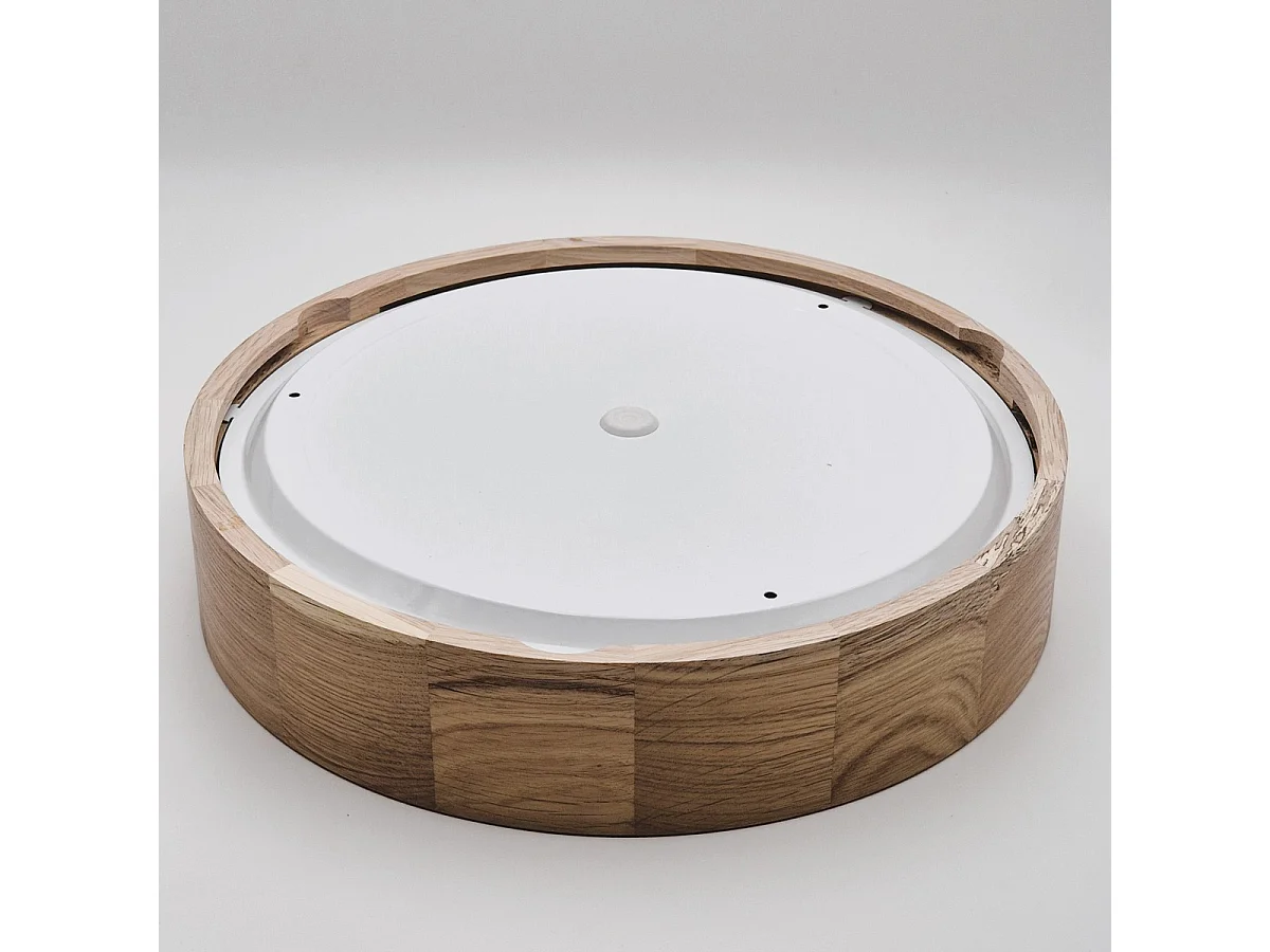 Plafondlamp Eveline, Bruin, 37x37x8 cm, EPIKASA