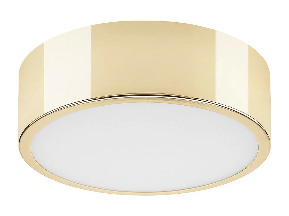 Plafondlamp Dante, Goud, 26x26x8 cm, Seven Design