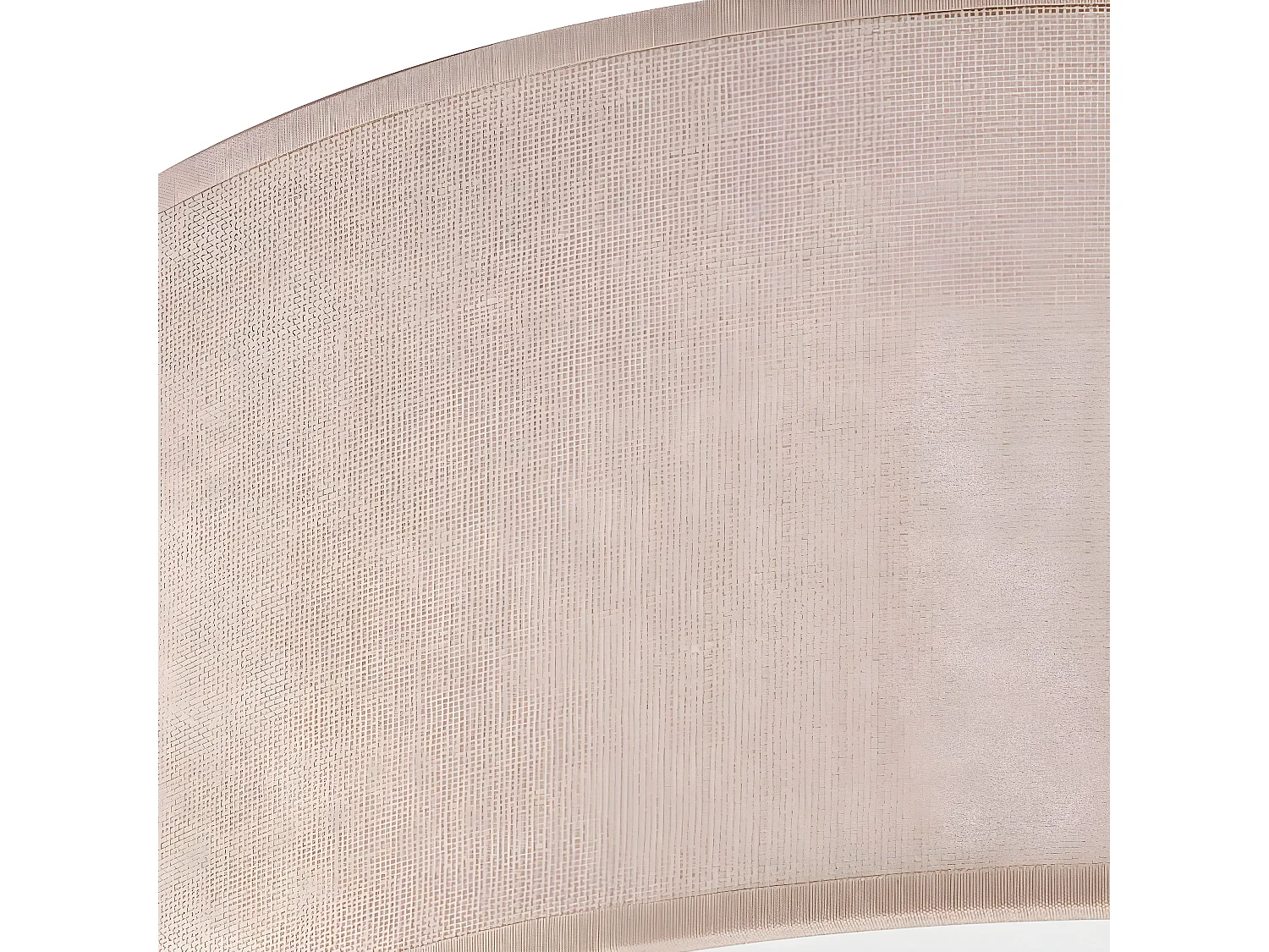 Plafonnier Vivian, Beige, 45x45x13 cm, Seven Design