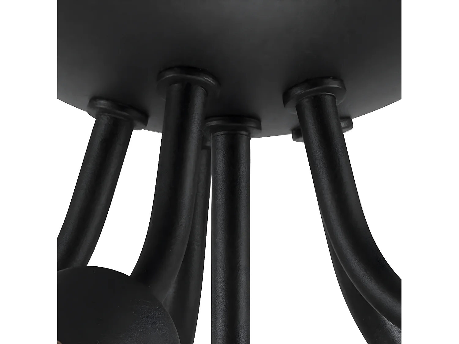 Candeeiro de Teto Viggo, Preto, 28x28x17 cm, Seven Design