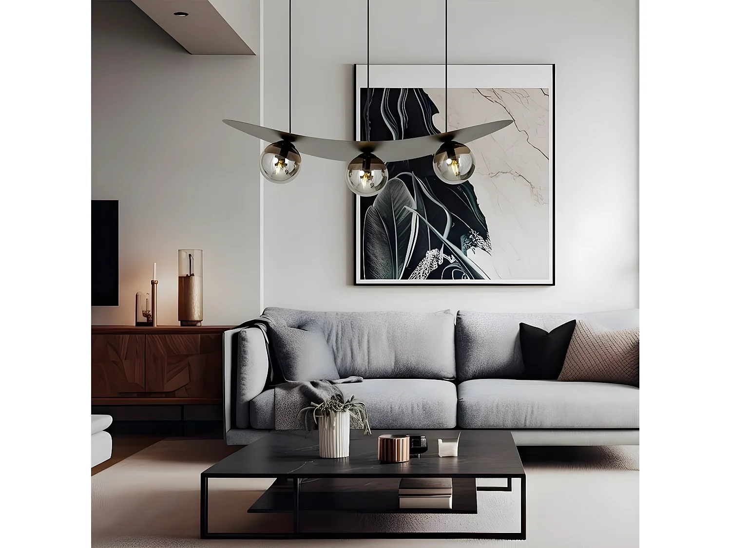 Spot Tecno, Wit, 6x60x6 cm, Seven Design