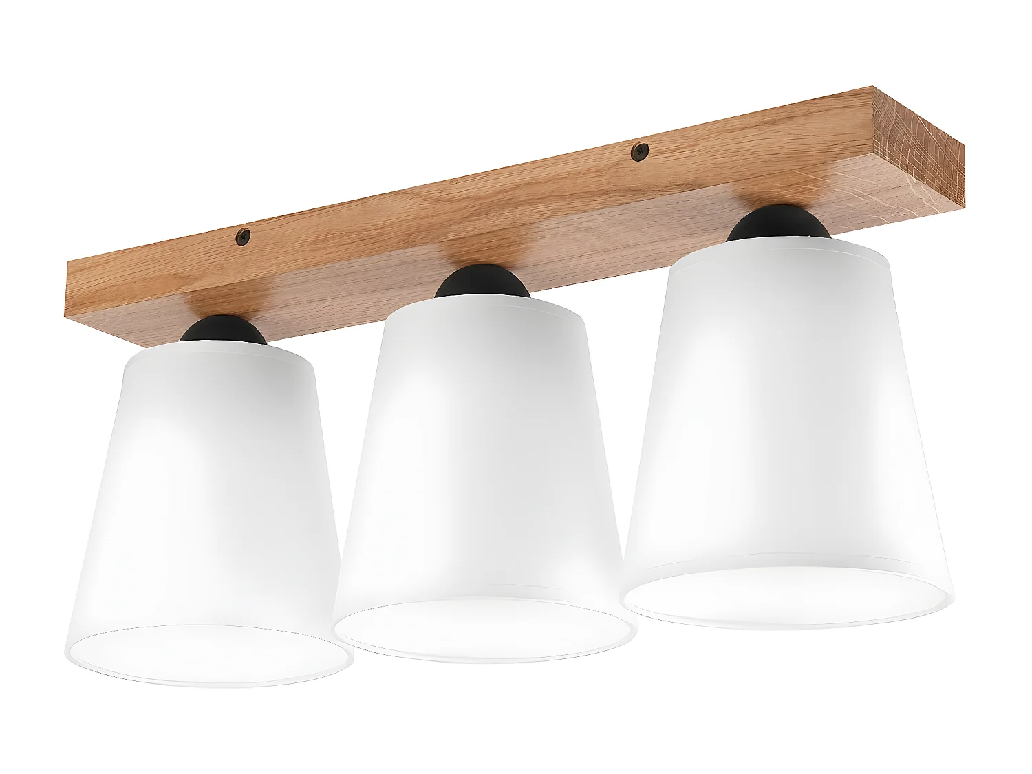 Plafonnier Lula, Blanc, 50x21x15 cm, Seven Design