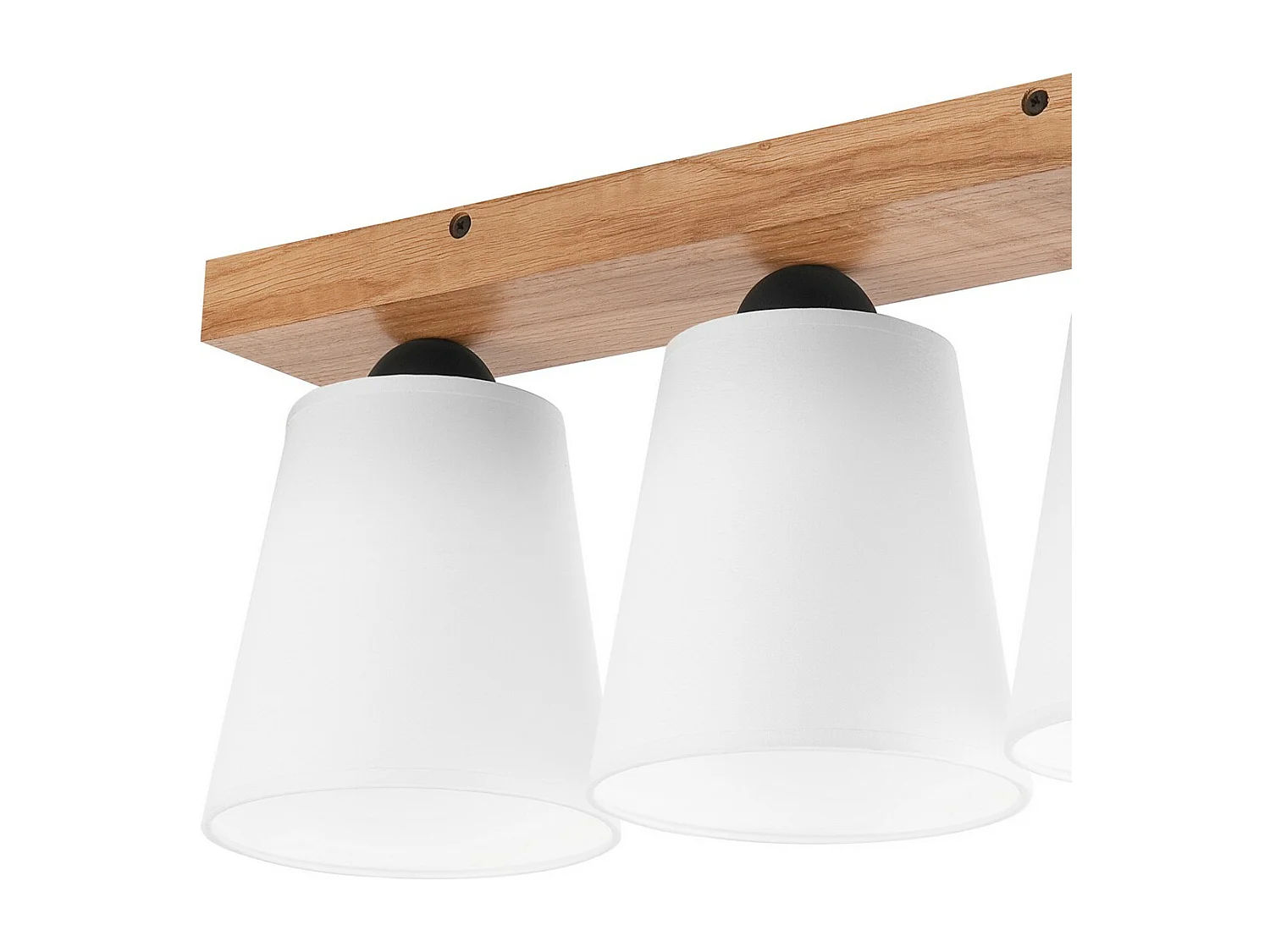 Plafonnier Lula, Blanc, 50x21x15 cm, Seven Design