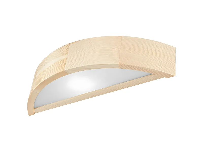 Lampa ścienna Eveline, Brązowy, 40,5x8x11,5 cm, EPIKASA