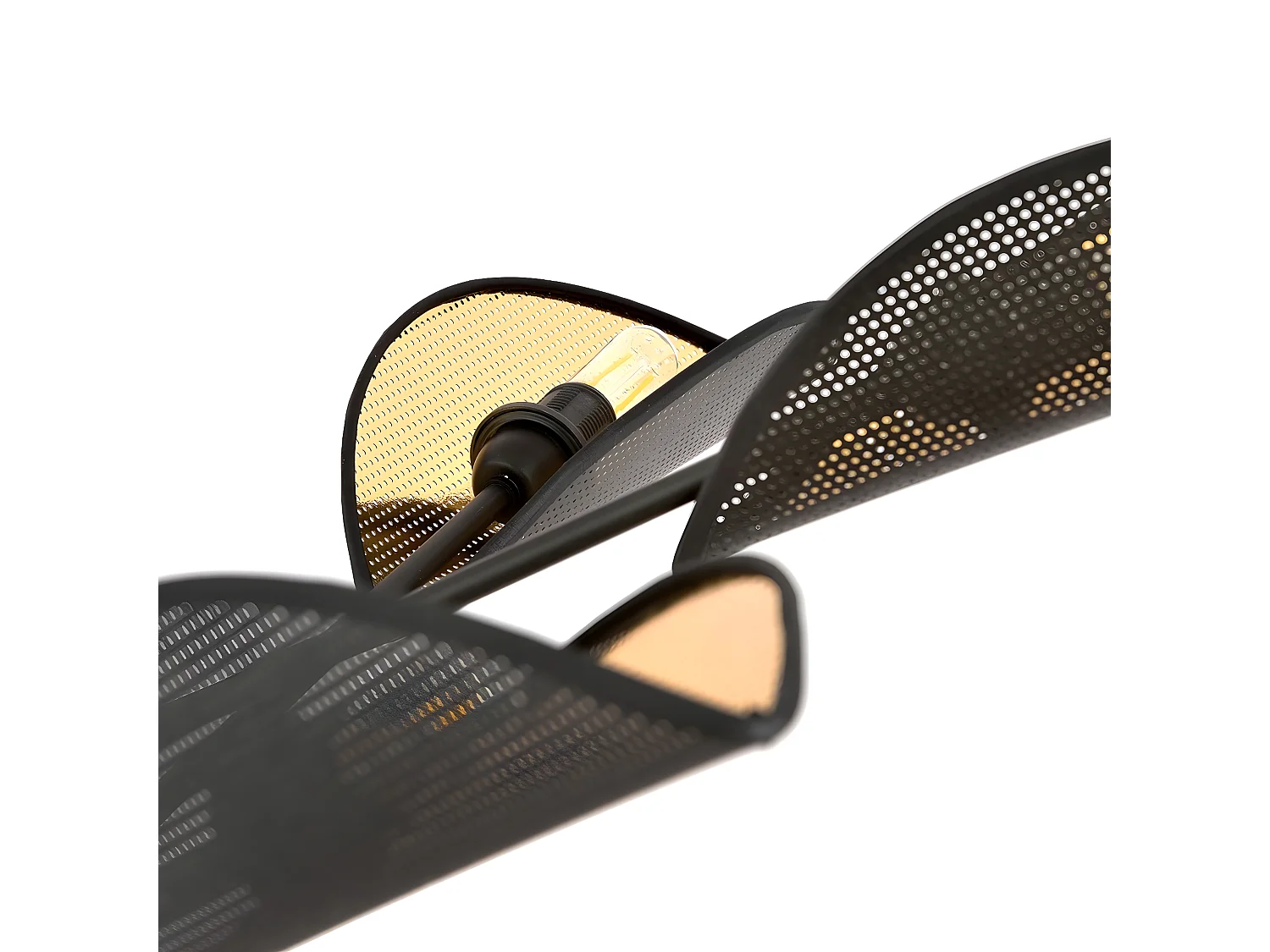 Candeeiro Suspenso Vene, Preto, 102x51x102 cm, EPIKASA