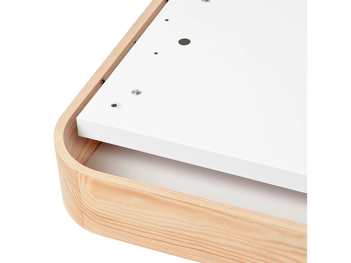 Candeeiro de Teto Gaspar 3, Castanho, 45x45x8 cm, Seven Design