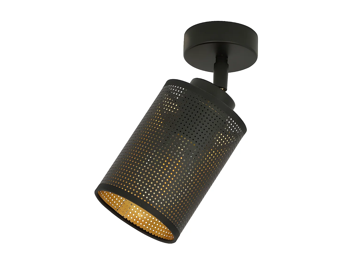 Spot d'Intérieur Bronx, Noir, 10x22x10 cm, Seven Design