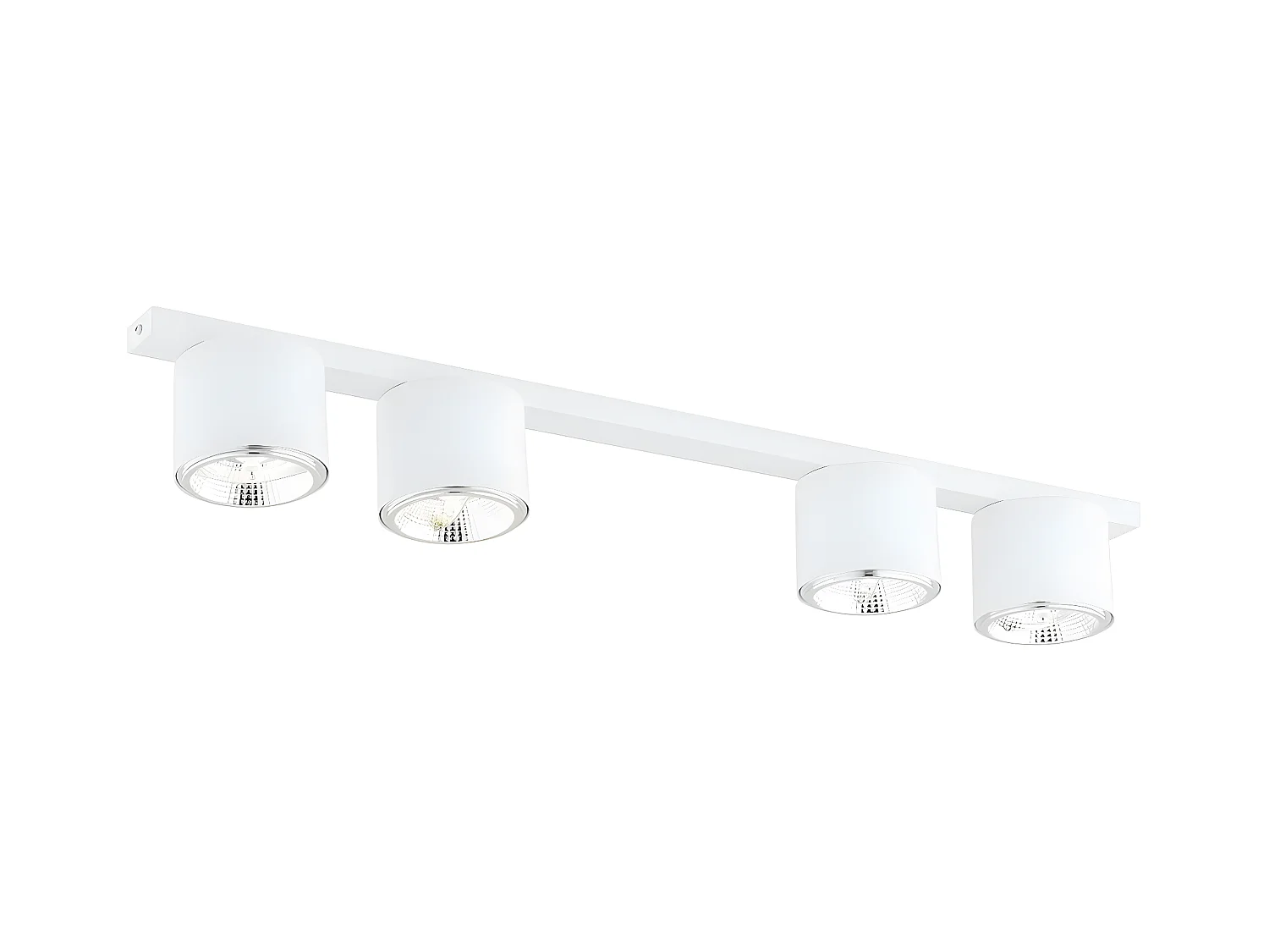Plafonnier Nano, Blanc, 90x11,5x11,5 cm, EPIKASA