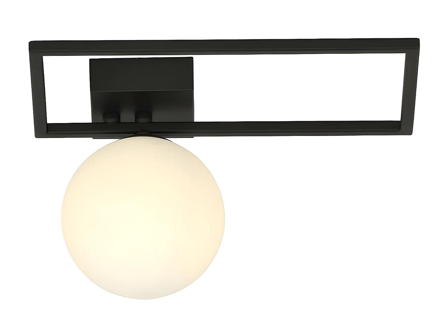 Plafondlamp Imago 3, Zwart, 30x21x18 cm, Seven Design
