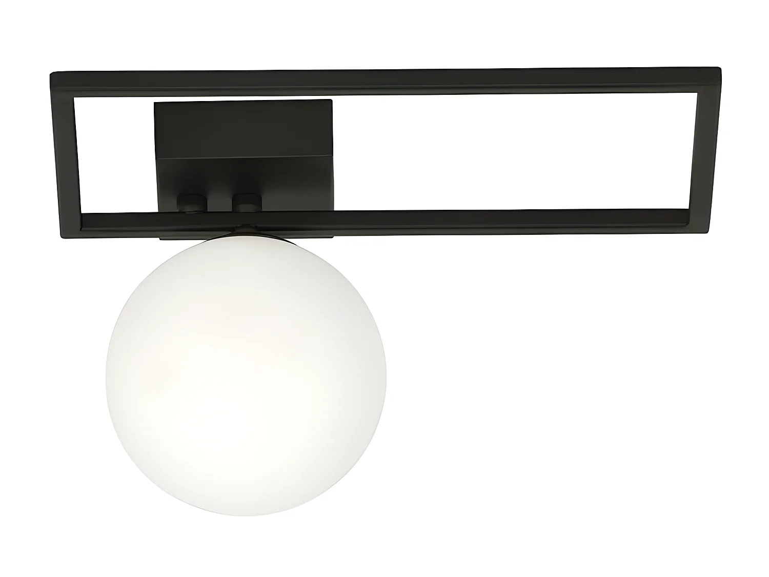Plafondlamp Imago 3, Zwart, 30x21x18 cm, Seven Design