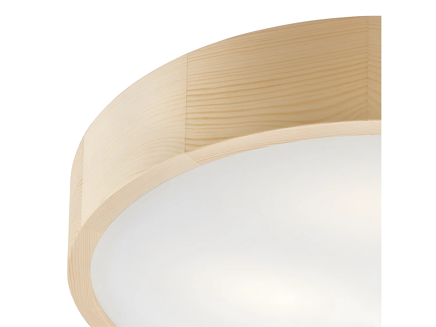 Plafondlamp Eveline, Bruin, 47x47x8 cm, EPIKASA