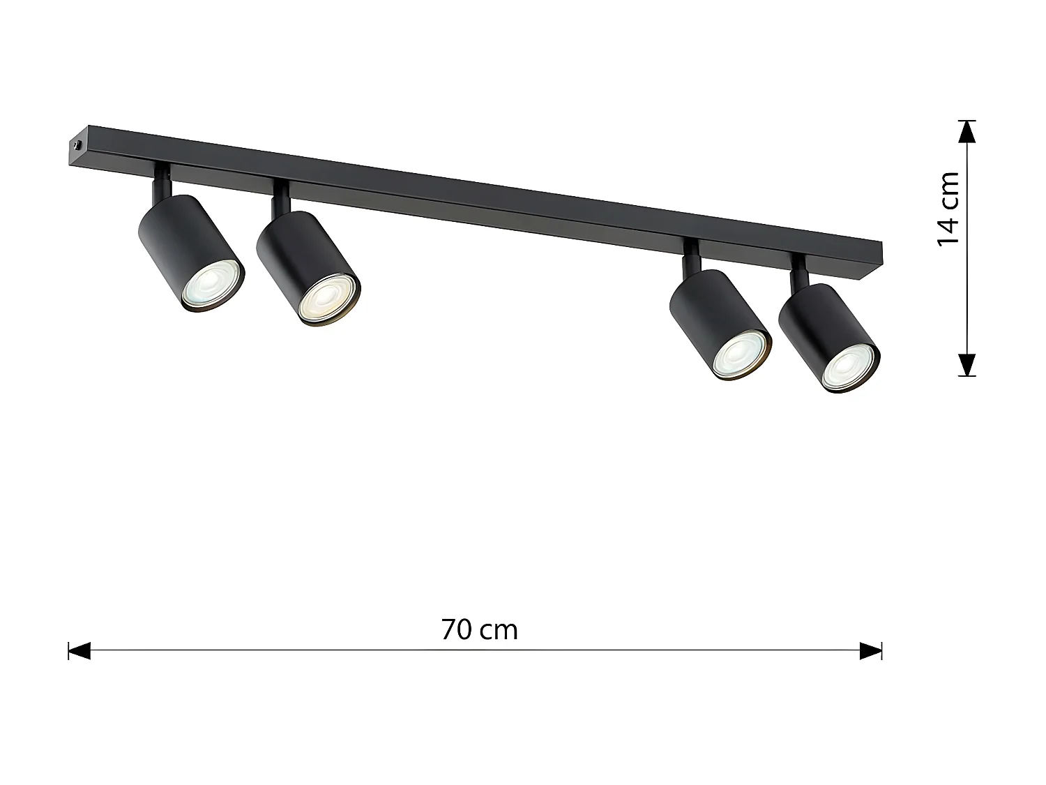 Plafondlamp Eveline, Bruin, 47x47x8 cm, EPIKASA