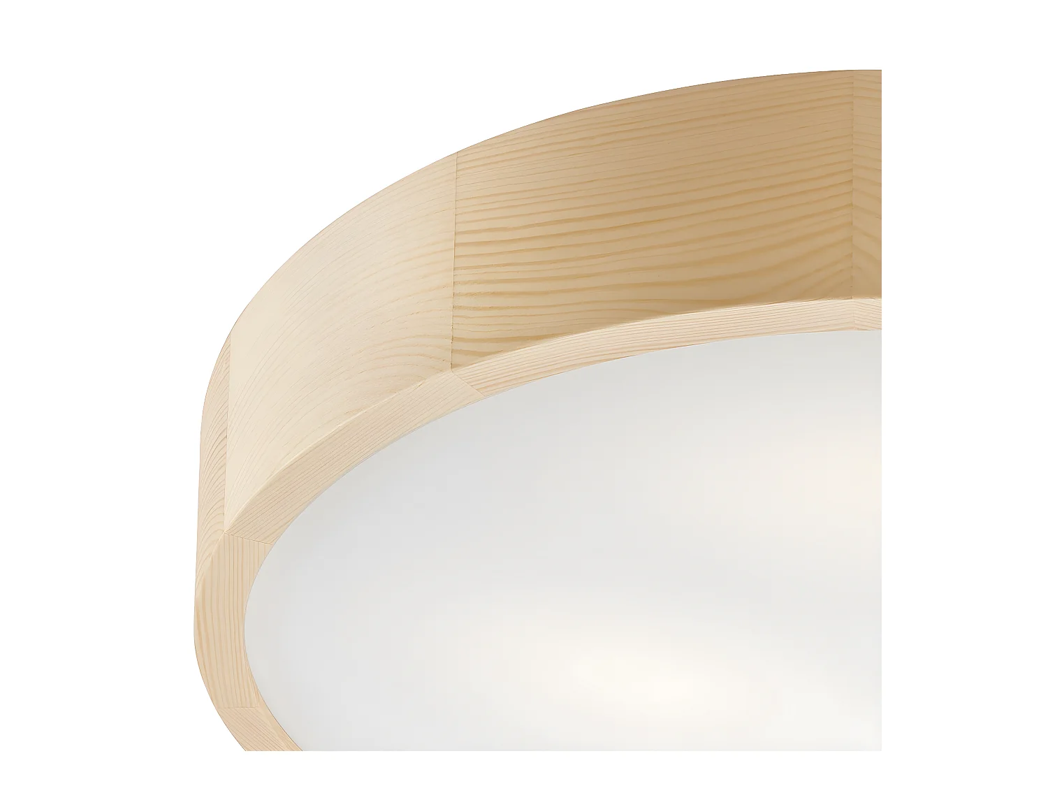 Plafonnier Eveline, Marron, 47x47x8 cm, EPIKASA