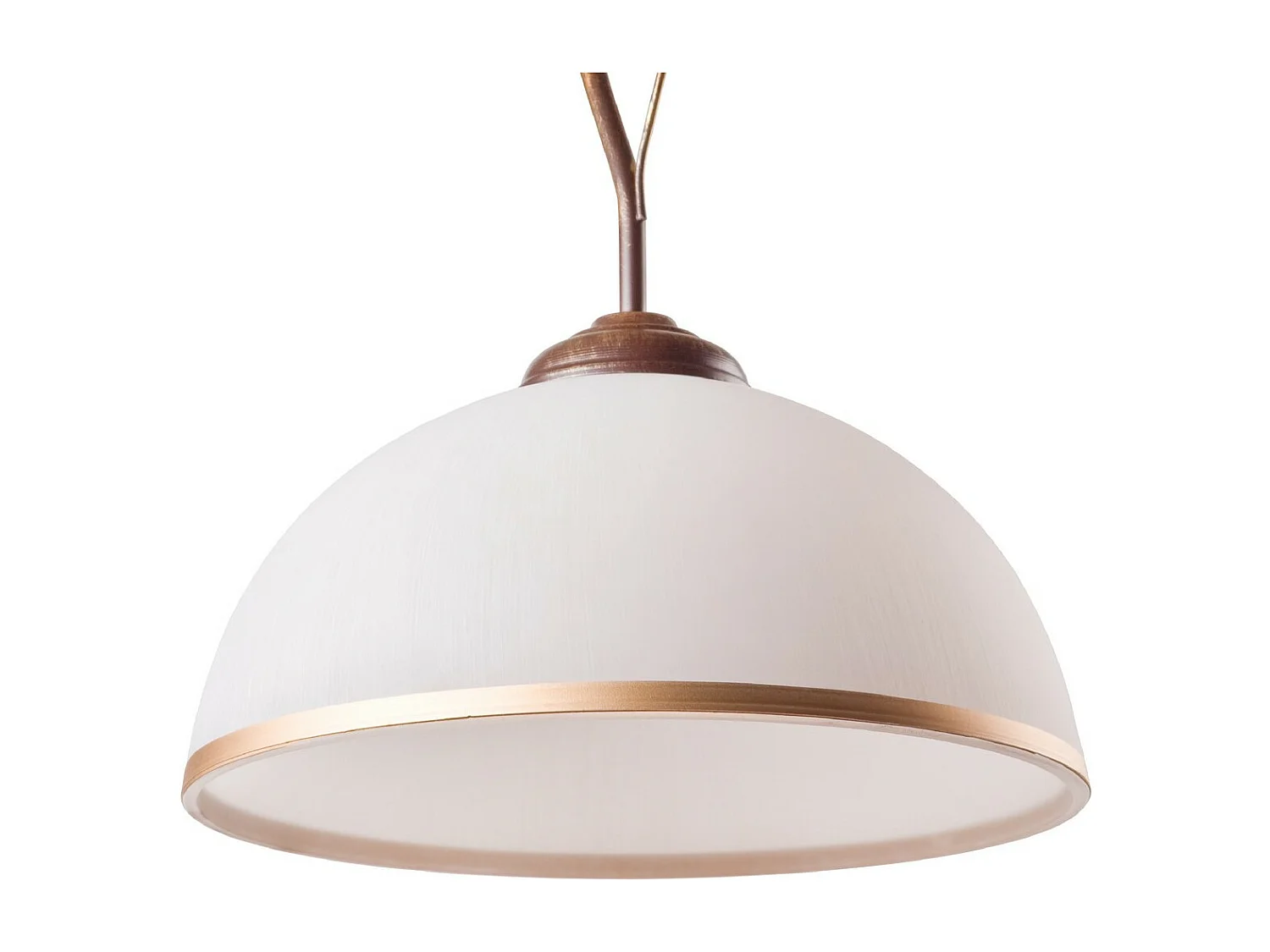 Lampa Wisząca Retrò, Brązowy, 32,5x32,5x45 cm, Seven Design