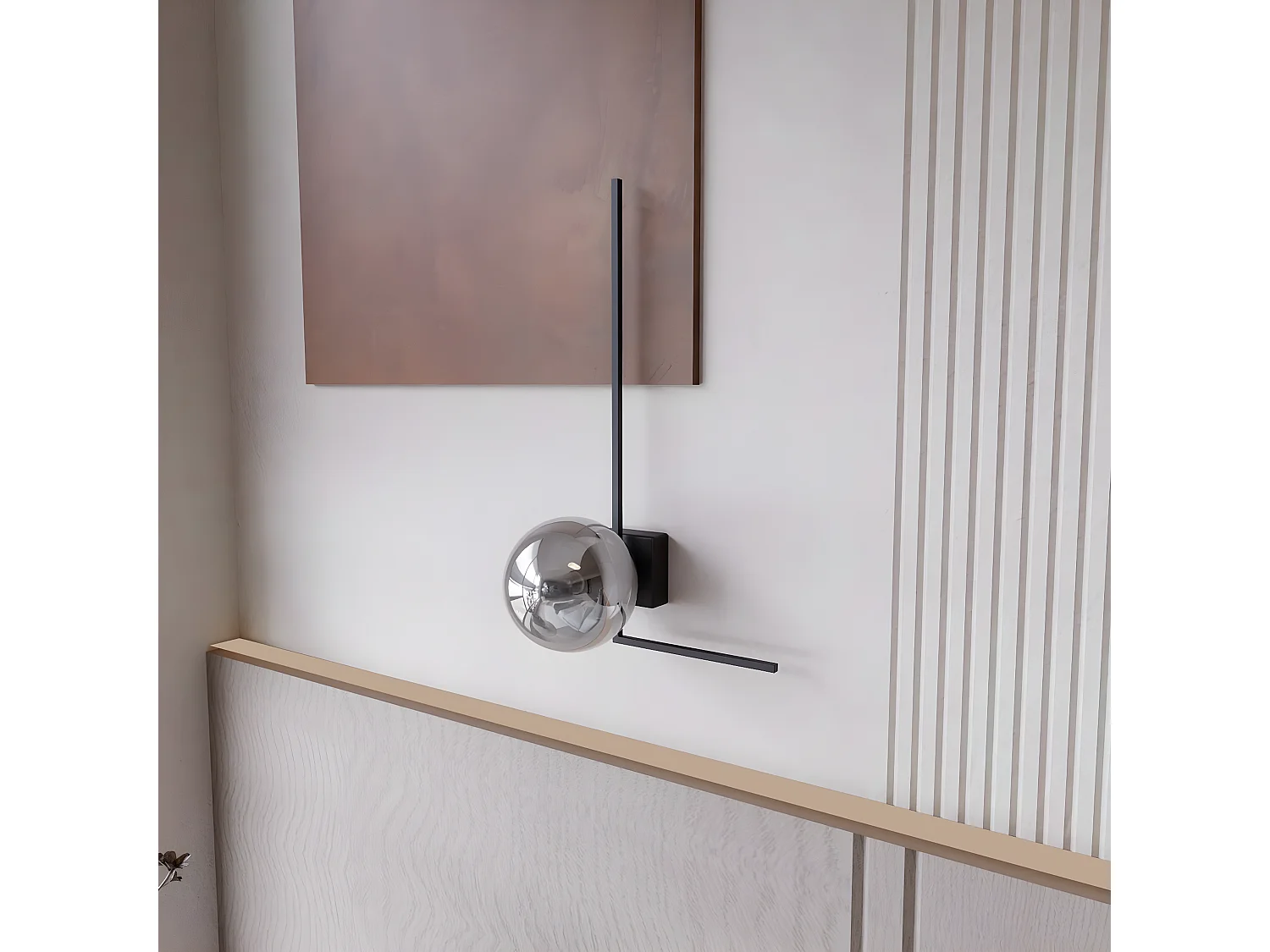 Plafondlamp Imago 11, Zwart, 50x21x18 cm, Seven Design