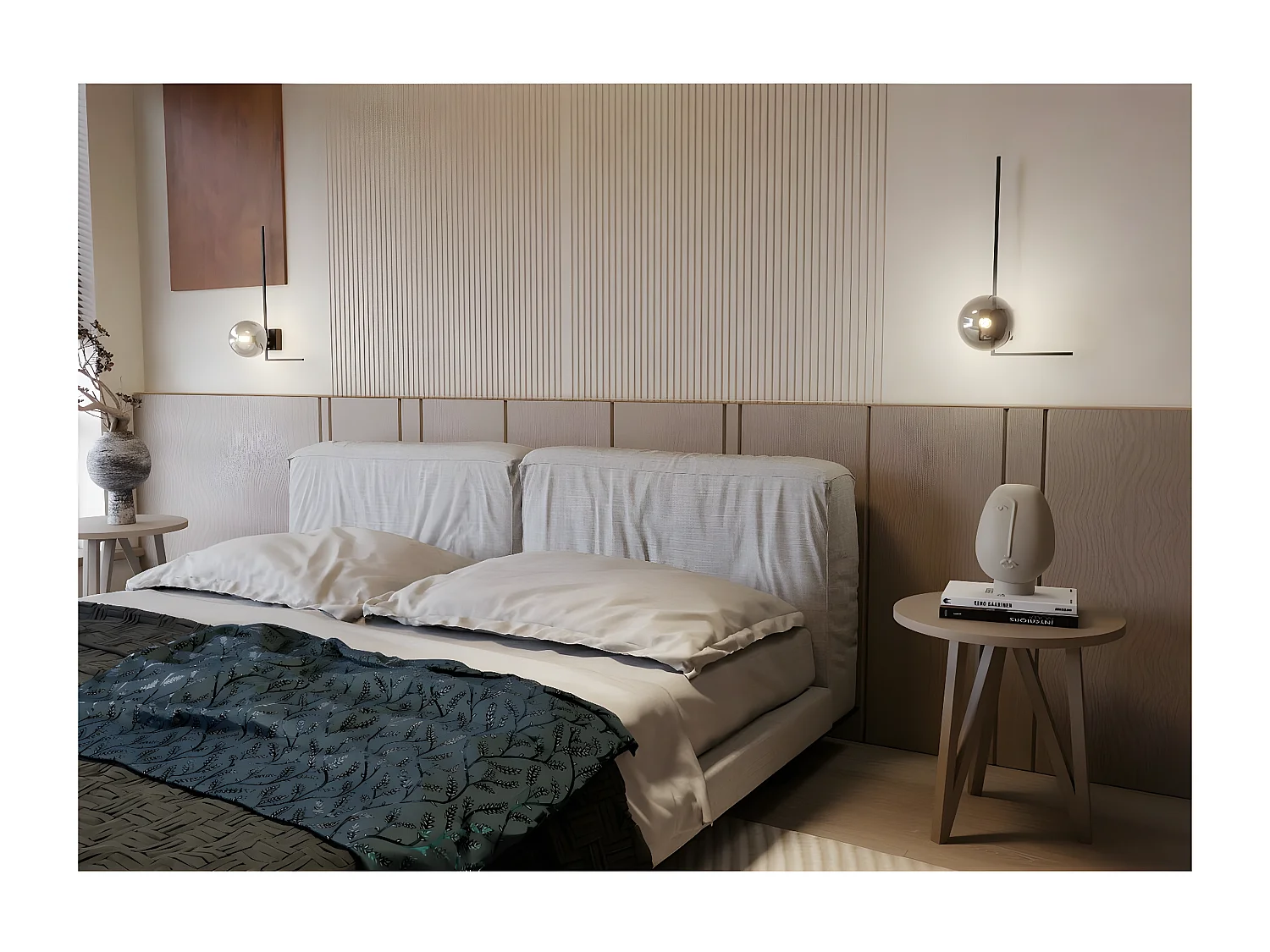 Plafondlamp Imago 11, Zwart, 50x21x18 cm, Seven Design