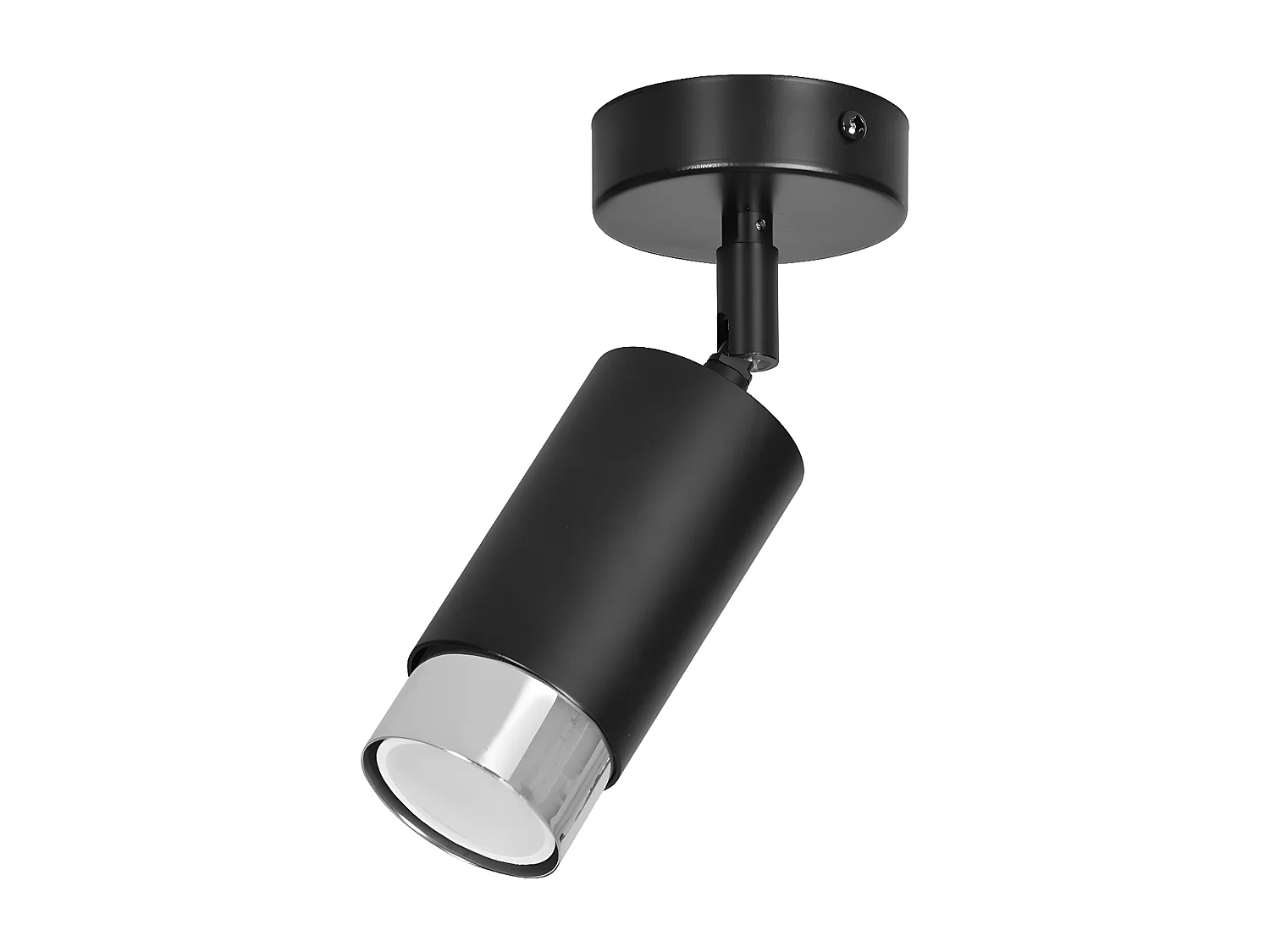 Candeeiro Hiro, Preto, 8x19x8 cm, EPIKASA