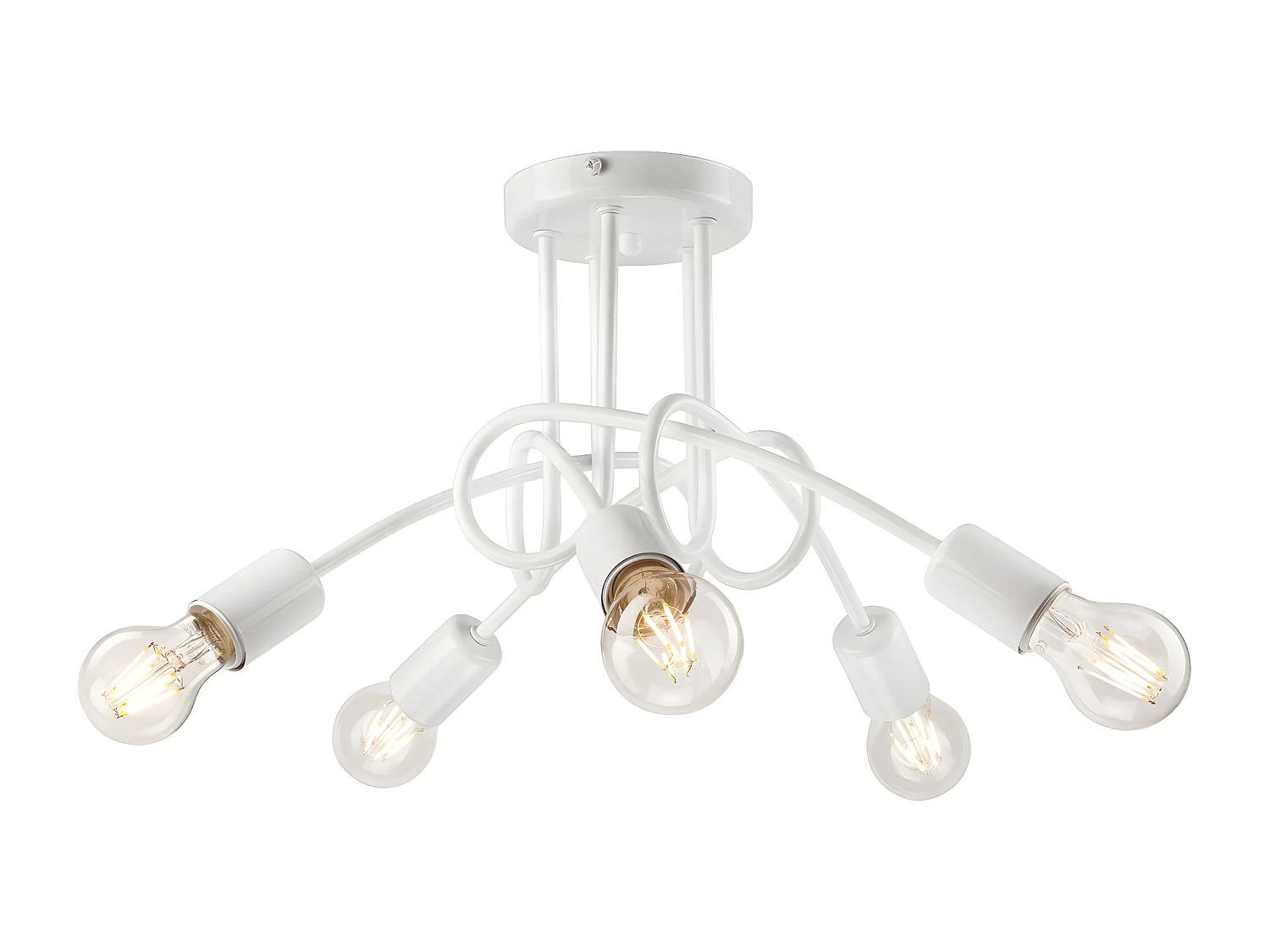 Suspension Camilla, Blanc, 46x46x30 cm, Seven Design