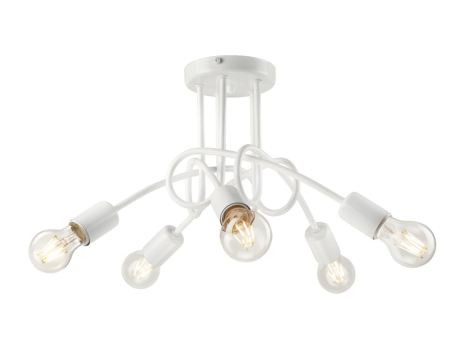 Suspension Camilla, Blanc, 46x46x30 cm, Seven Design