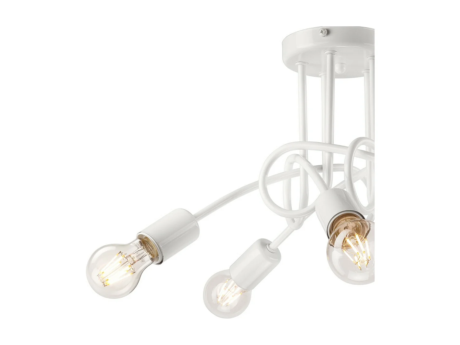 Suspension Camilla, Blanc, 46x46x30 cm, Seven Design