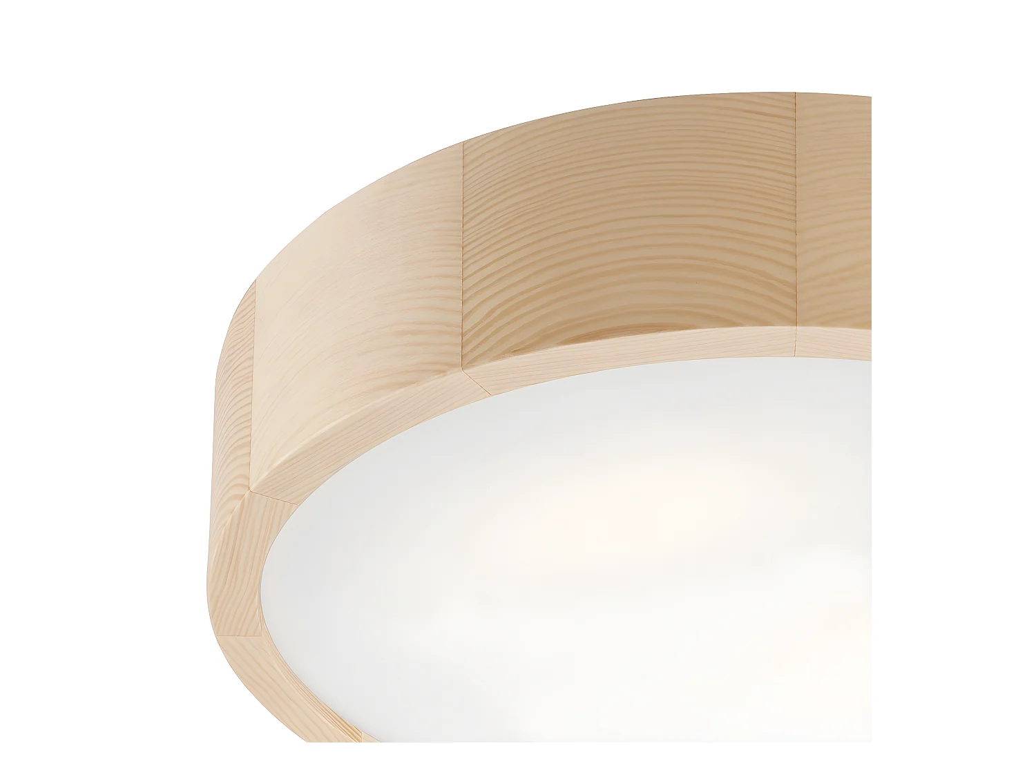 Plafondlamp Eveline, Bruin, 37x37x8 cm, EPIKASA