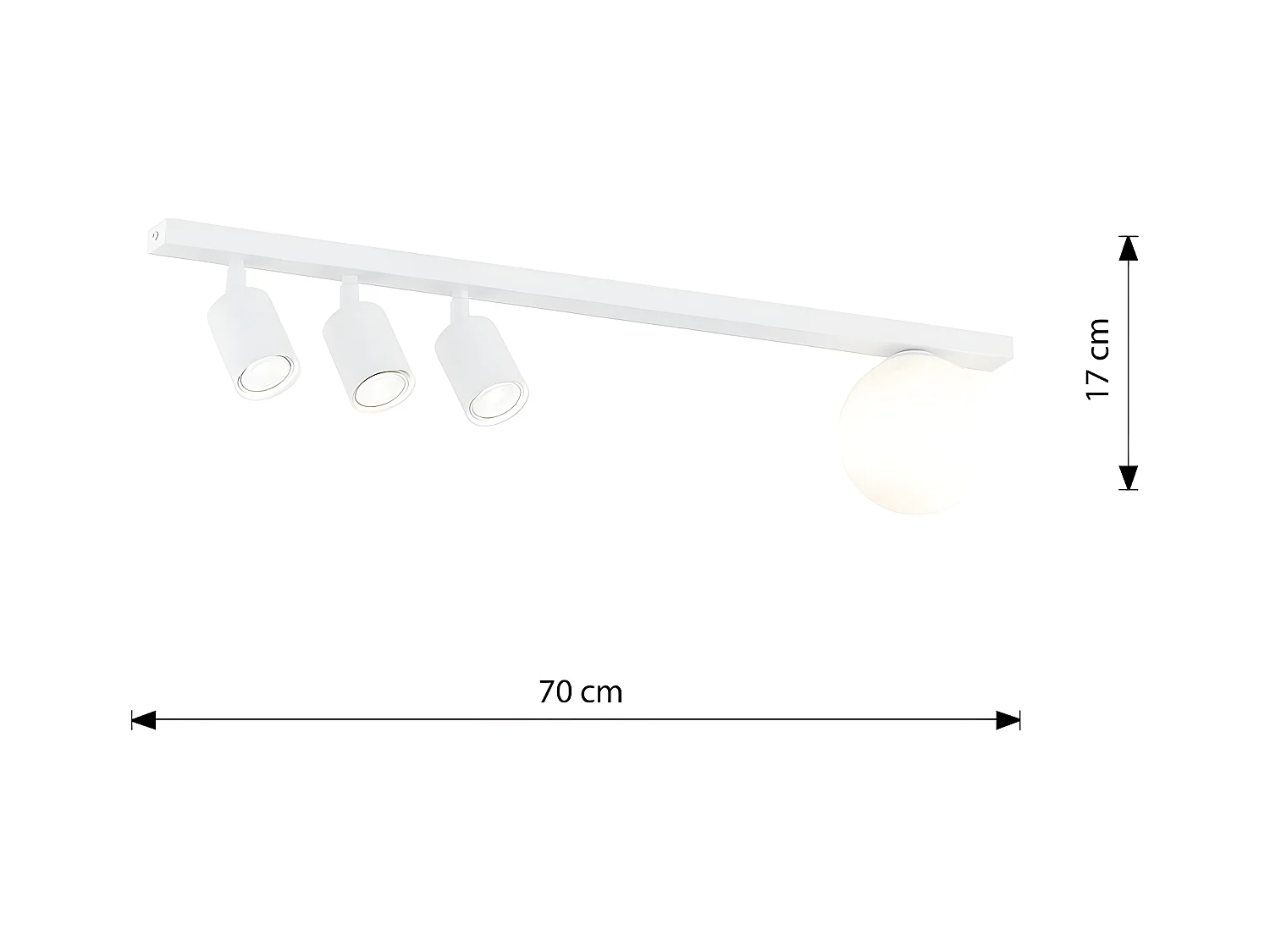 Plafondlamp Eveline, Bruin, 37x37x8 cm, EPIKASA
