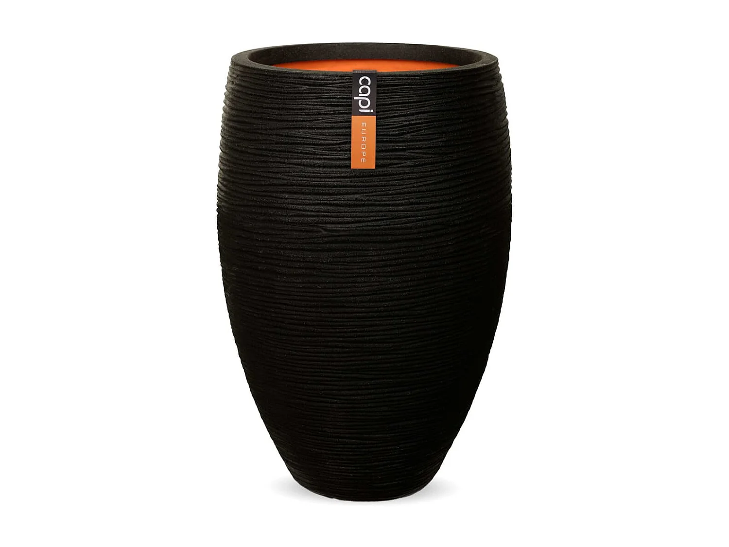 Pot à fleurs  Rib Élégant Deluxe 40 x 60 cm Noir KBLR1131