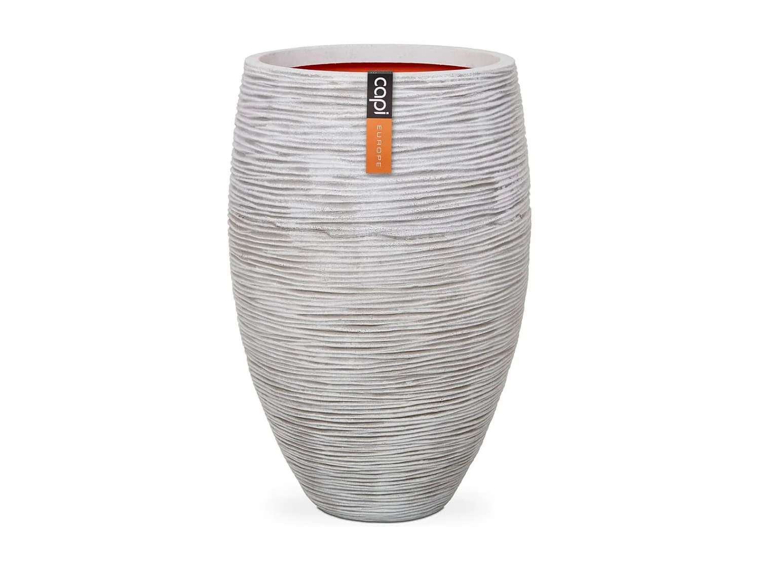 Pot à fleurs  Rib Élégant Deluxe 40 x 60 cm Ivoire KOFI1131