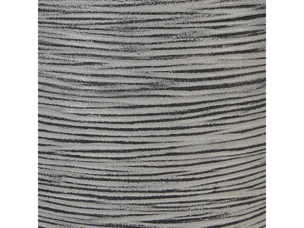 Pot à fleurs  Rib Élégant Bas 36x47 cm Anthracite KOFZ782