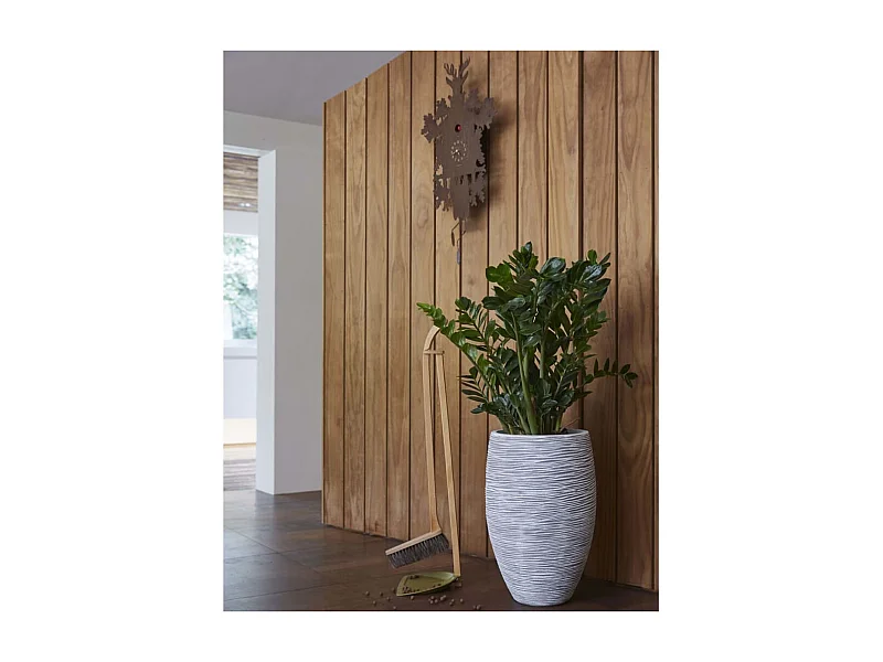 Vaso  Rib elegante Deluxe 45x72 cm marfim