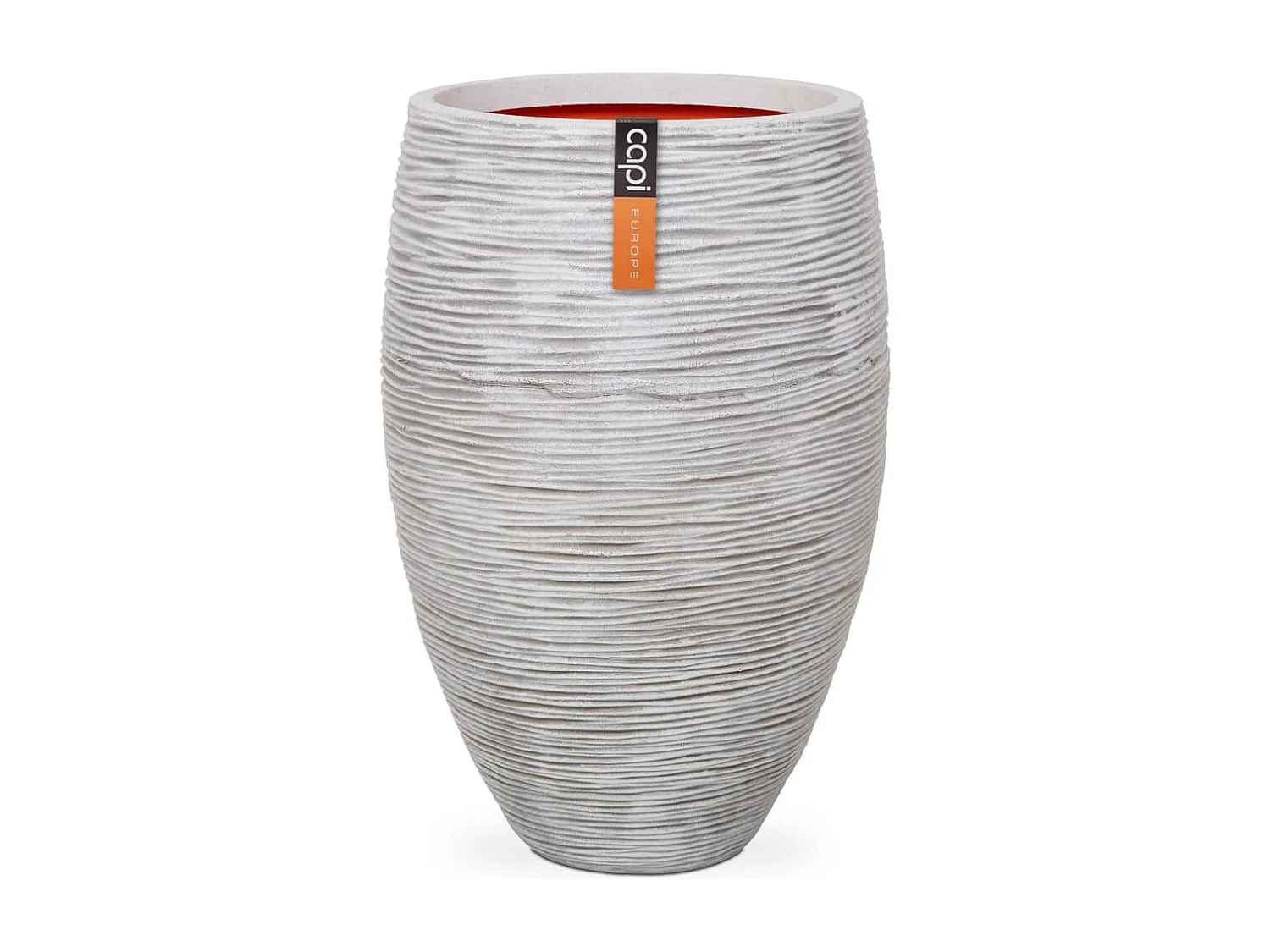 Vaso  Rib elegante Deluxe 45x72 cm marfim