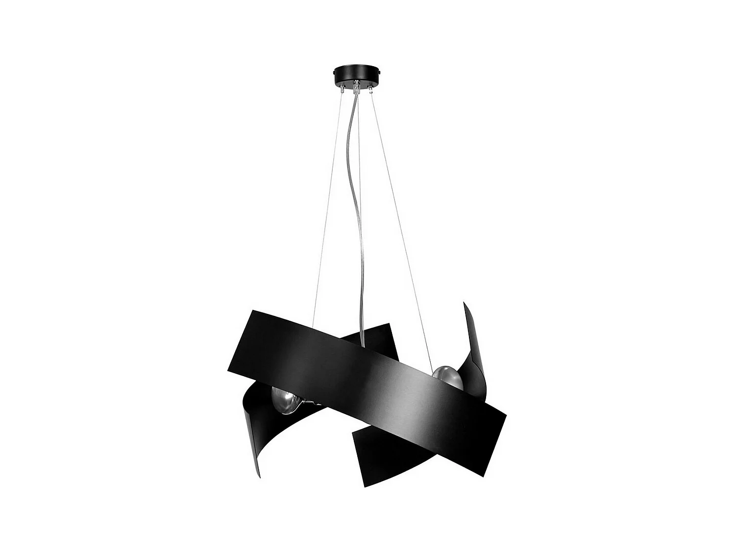 Suspension Modo, Noir, 45x100x45 cm, EPIKASA