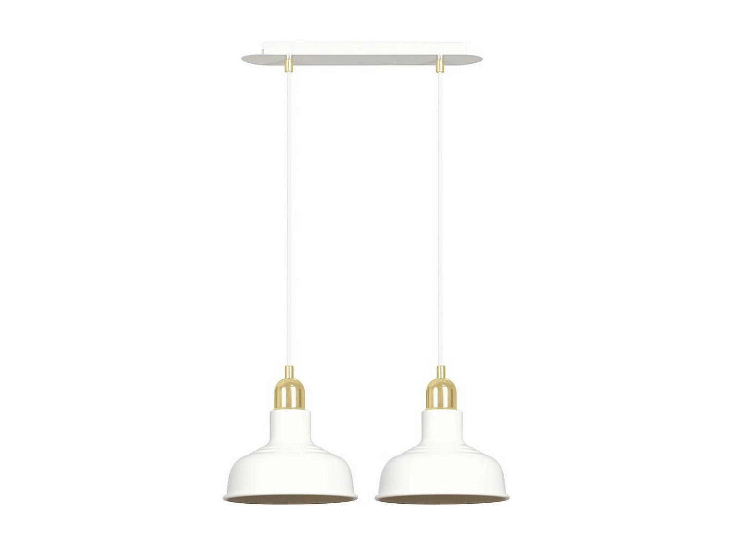 Hanglamp Ibor, Wit, 42x100x21 cm, Seven Design