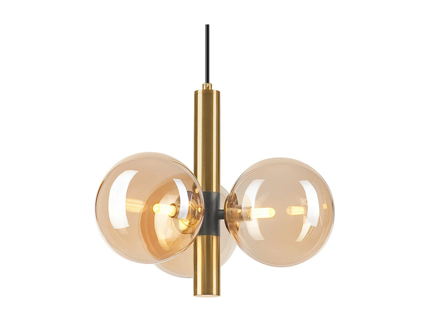 Hanglamp Rollo, Goud, 35x35x120 cm, EPIKASA