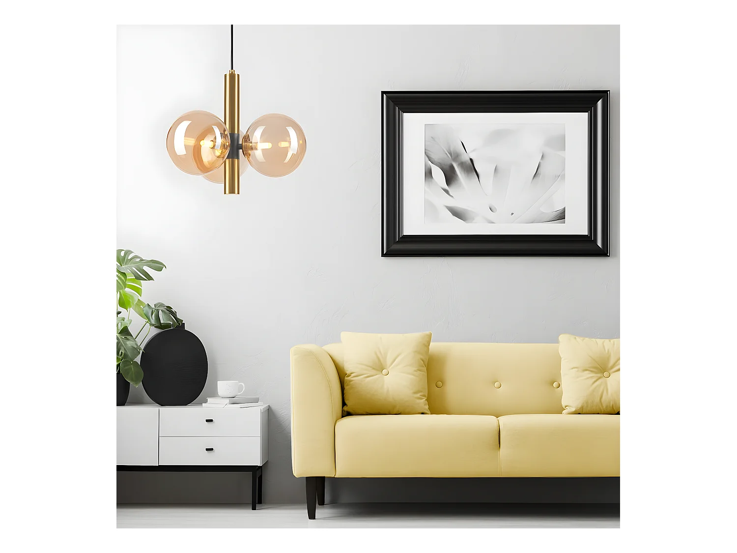 Suspension Rollo, Or, 35x35x120 cm, EPIKASA
