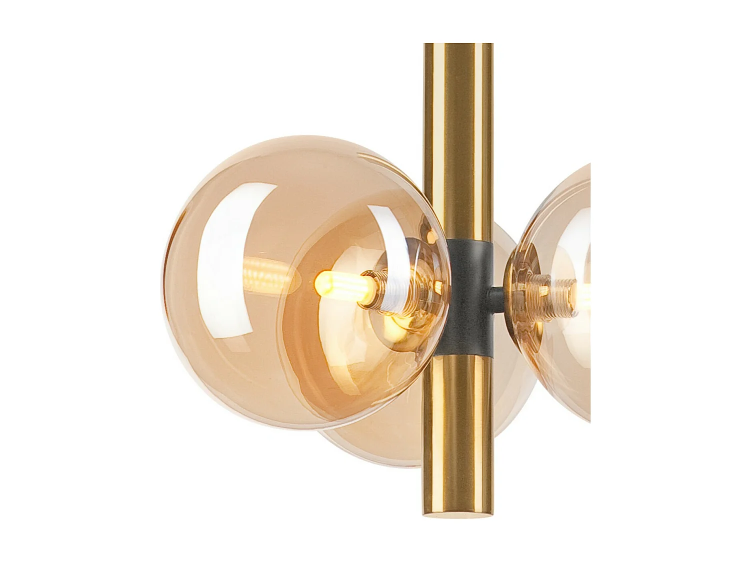 Hanglamp Rollo, Goud, 35x35x120 cm, Seven Design