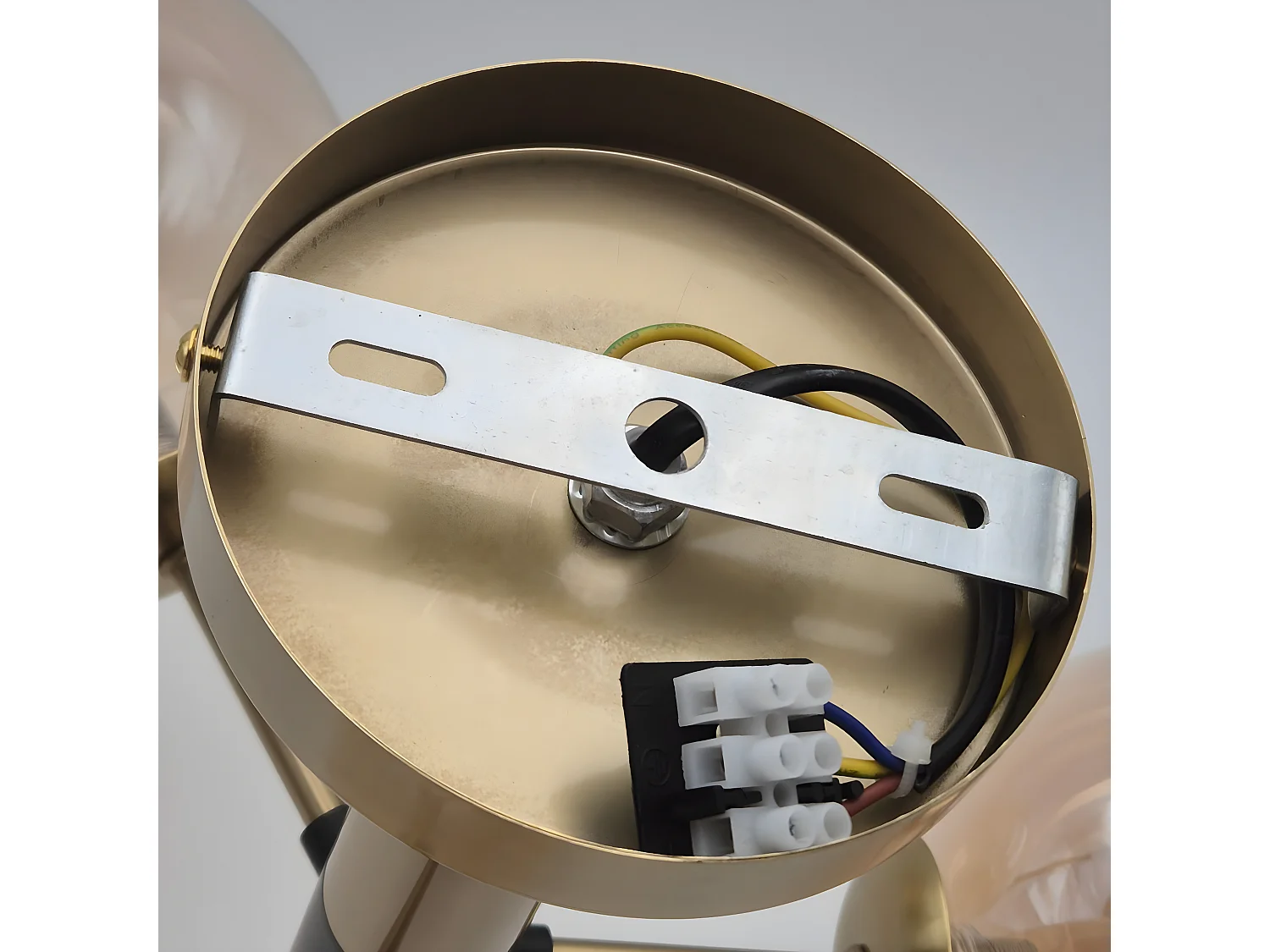 Hanglamp Rollo, Goud, 35x35x120 cm, Seven Design