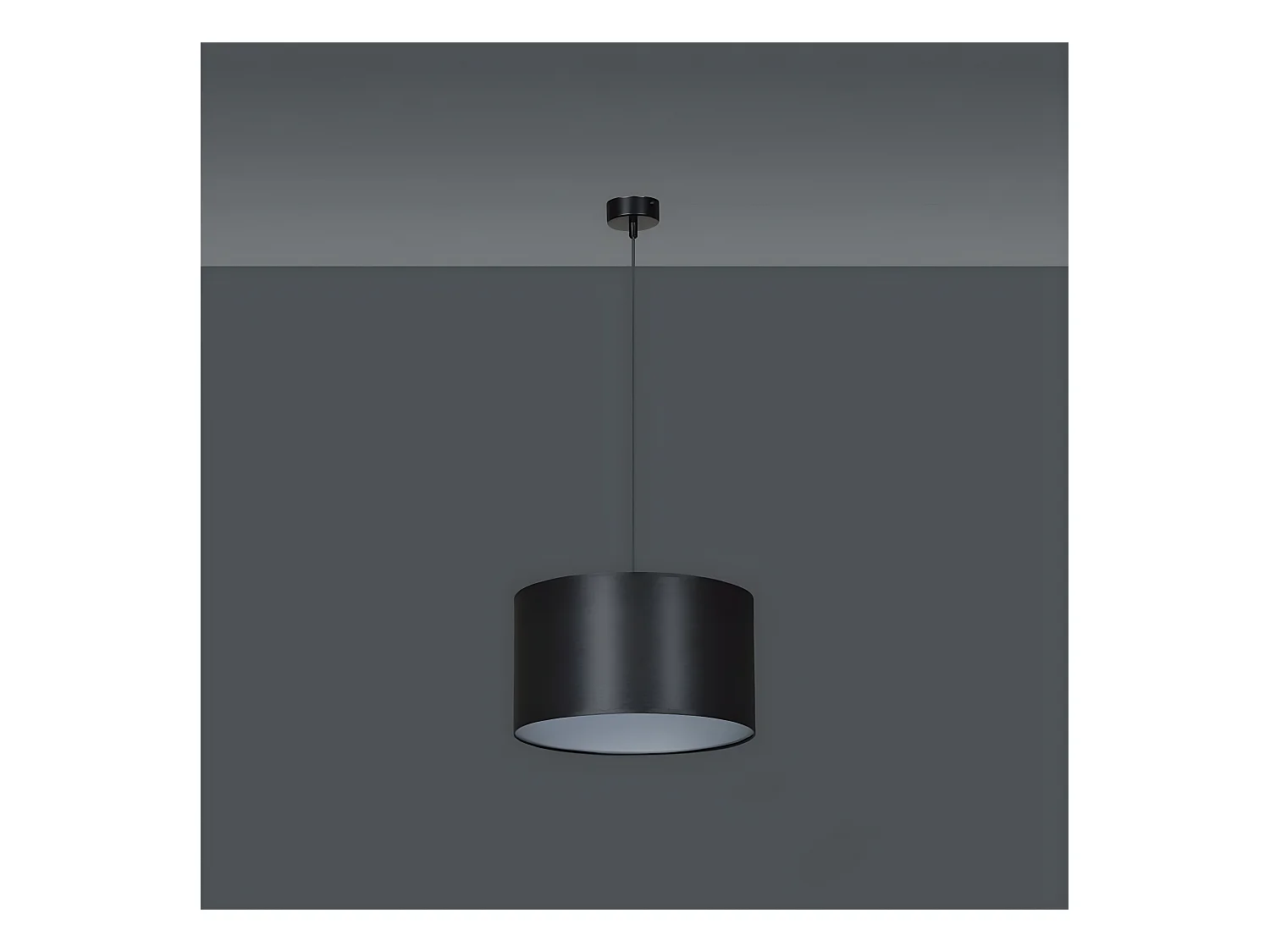 Suspension Roto, Noir, 35x100x35 cm, EPIKASA