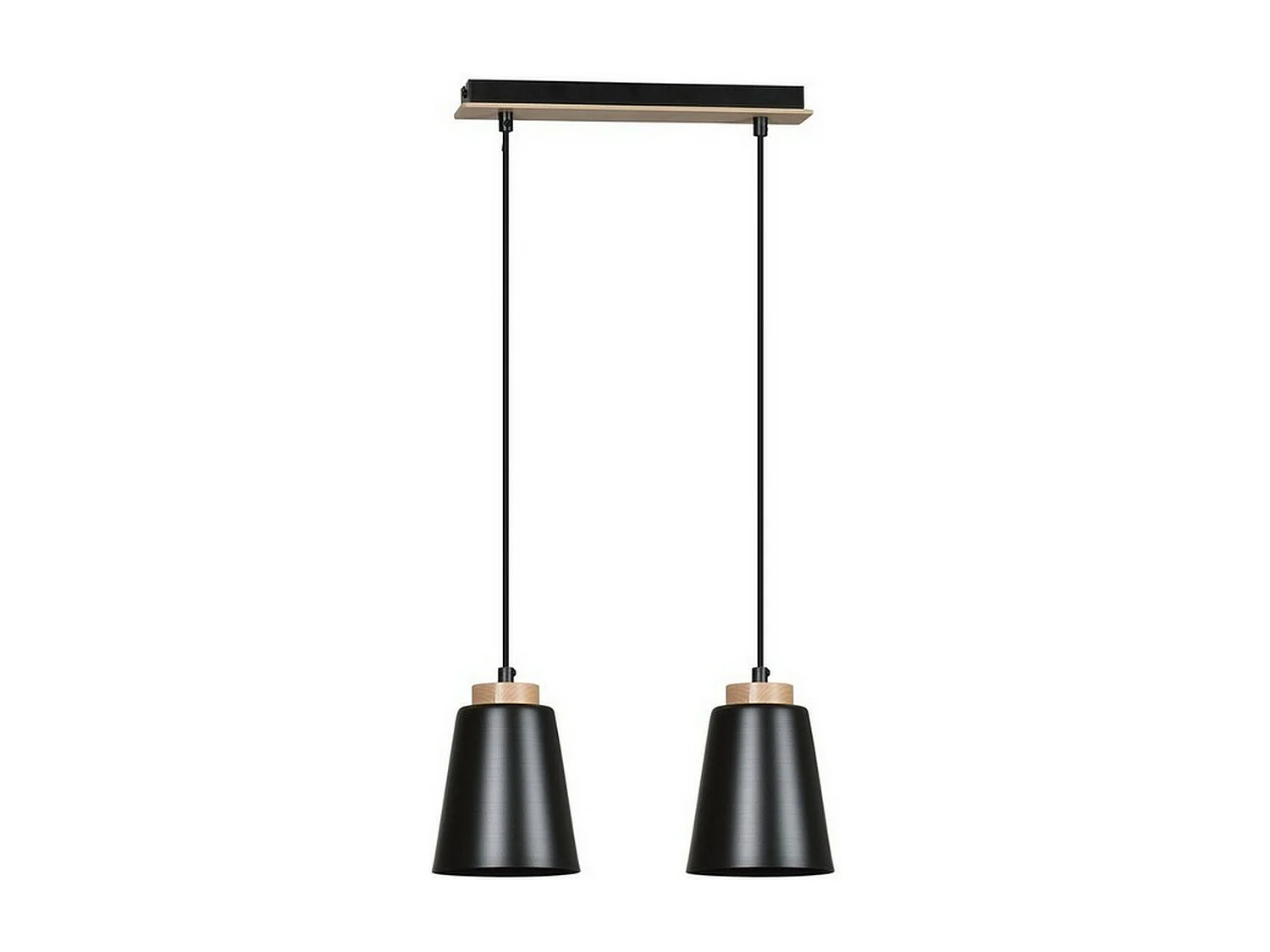 Lampa Wisząca Bolero, Czarny, 40x100x14 cm, Seven Design
