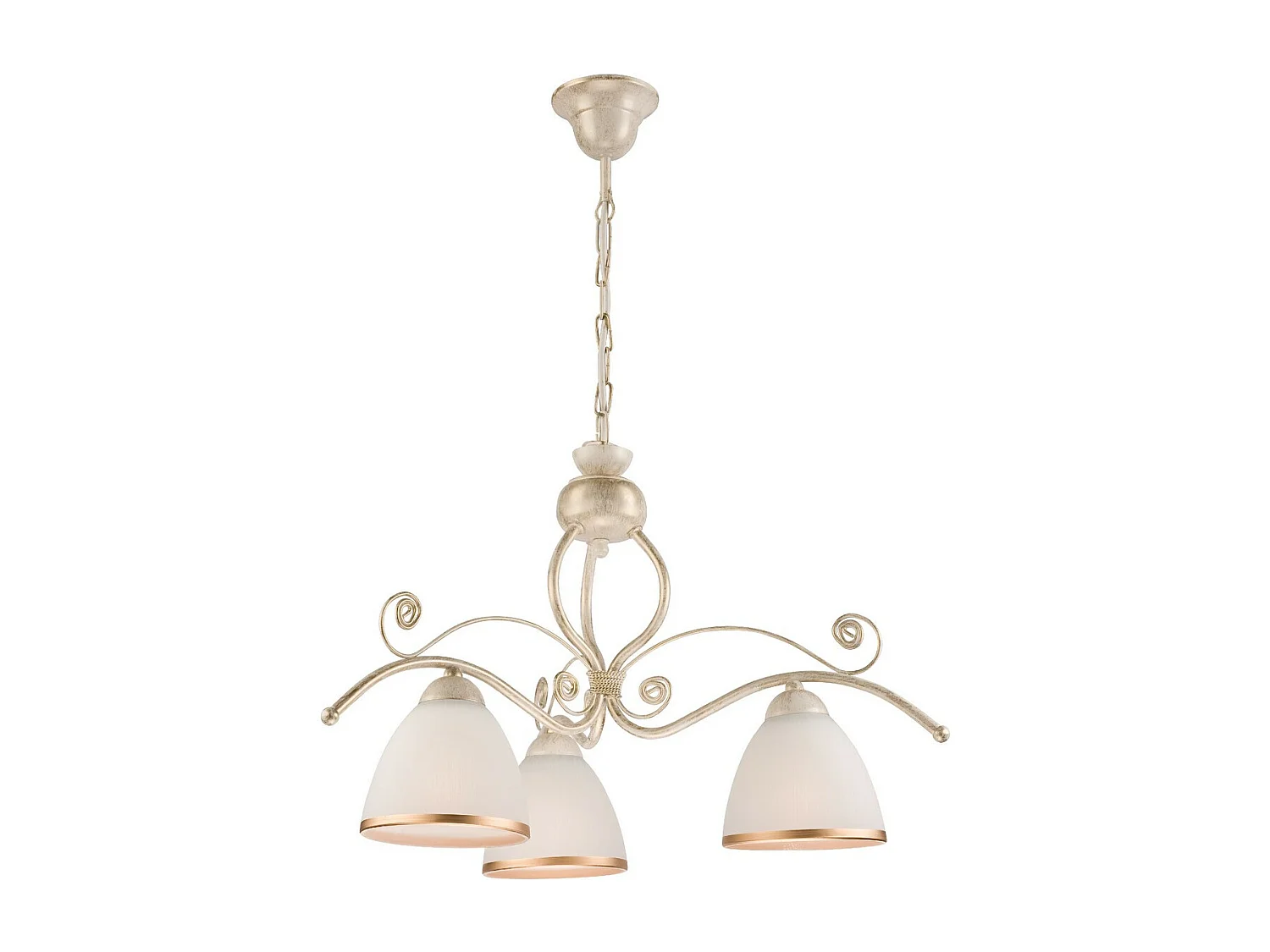 Hanglamp Retro, Wit, 41x41x73 cm, EPIKASA