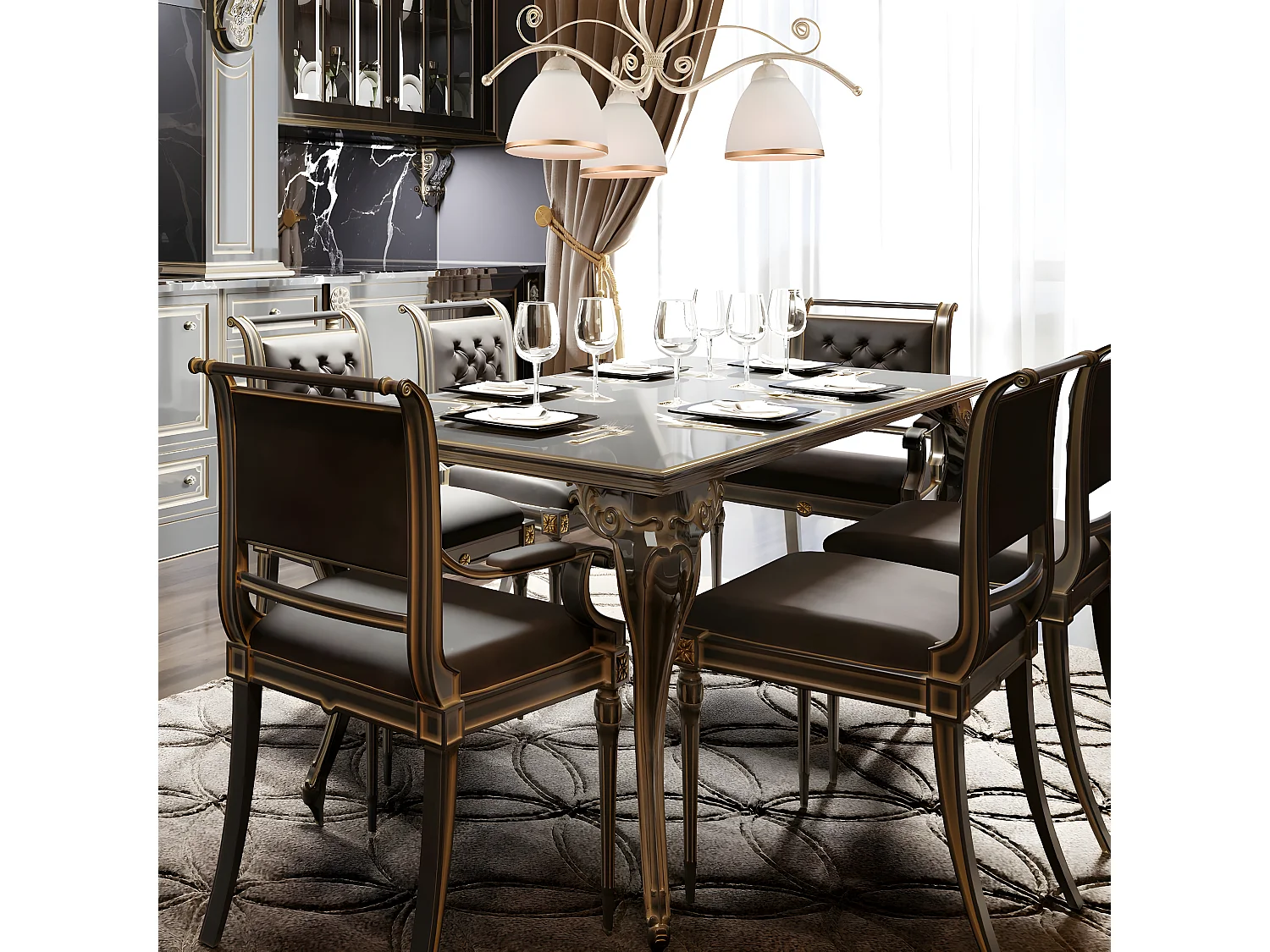 Hanglamp Retro, Wit, 41x41x73 cm, EPIKASA